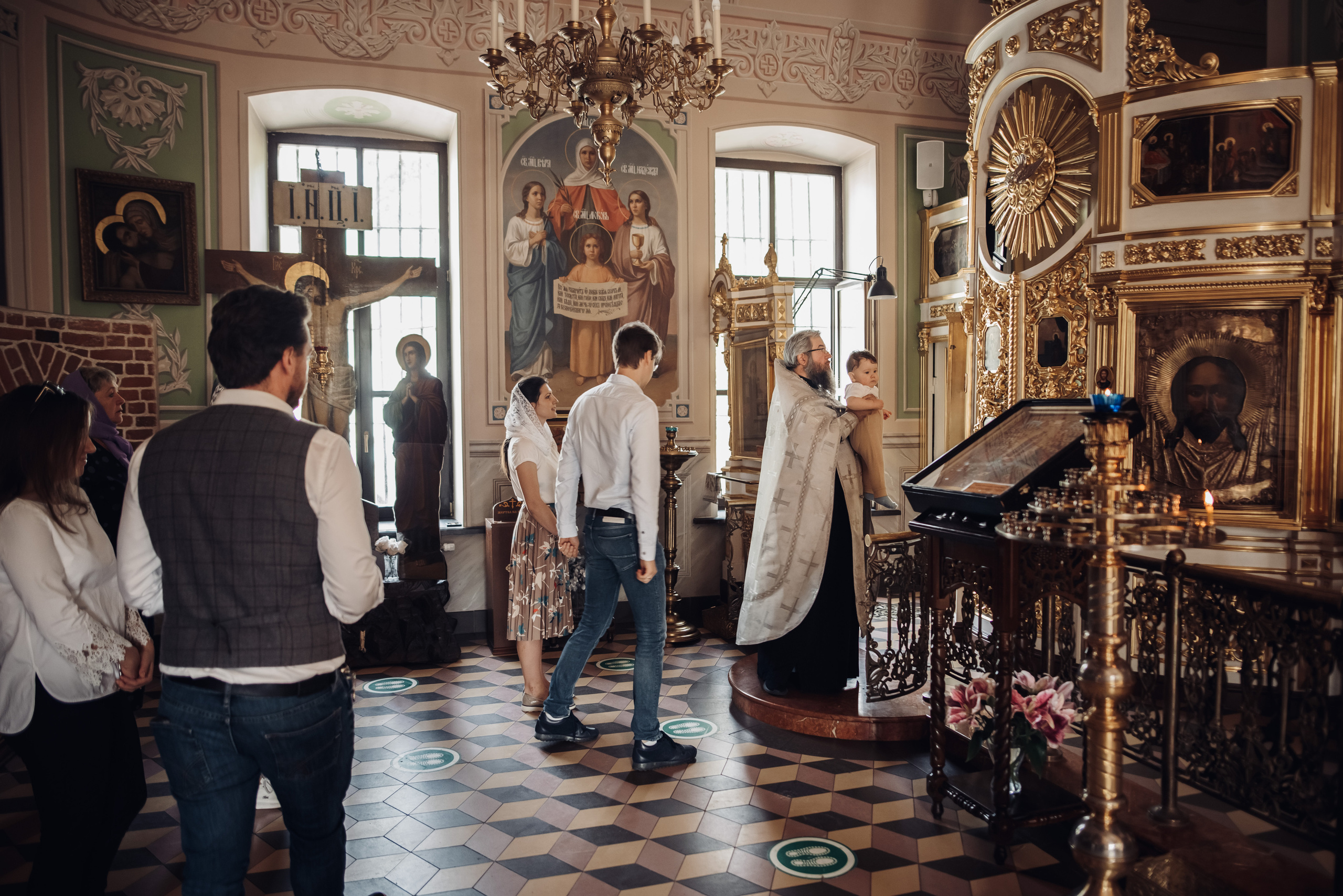 Крещение Лео. Детский и семейный фотограф выпускной альбом Приморско-Ахтарск