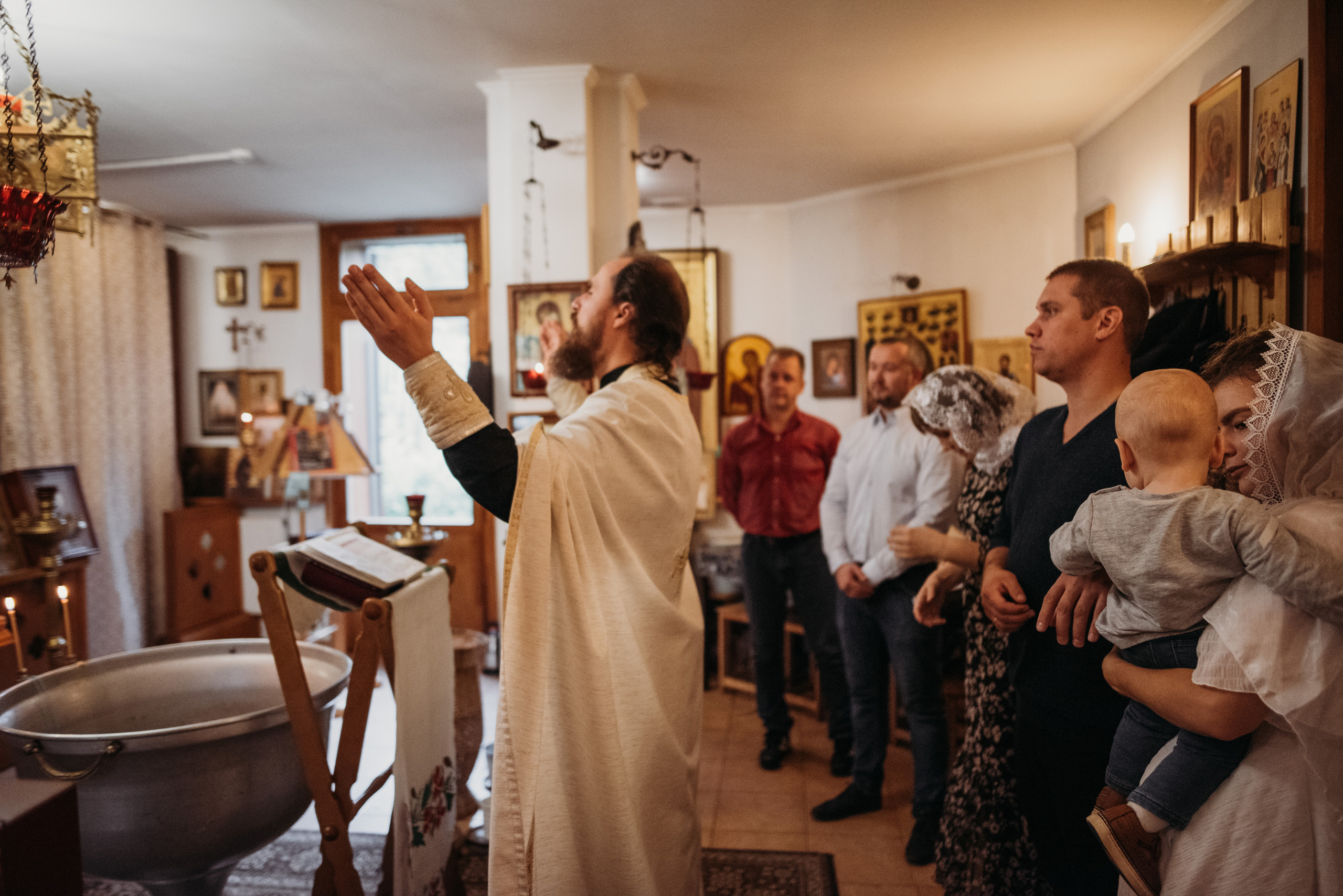 Крещение Даниила. Детский и семейный фотограф выпускной альбом Приморско-Ахтарск