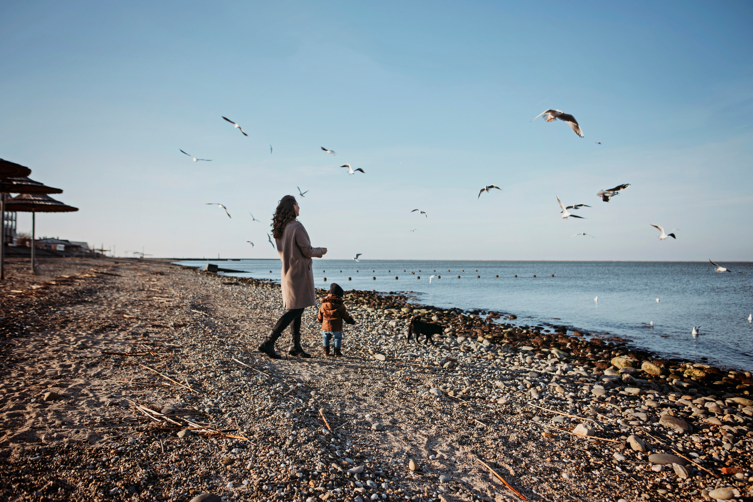 Декабрь у моря. Детский и семейный фотограф выпускной альбом Приморско-Ахтарск