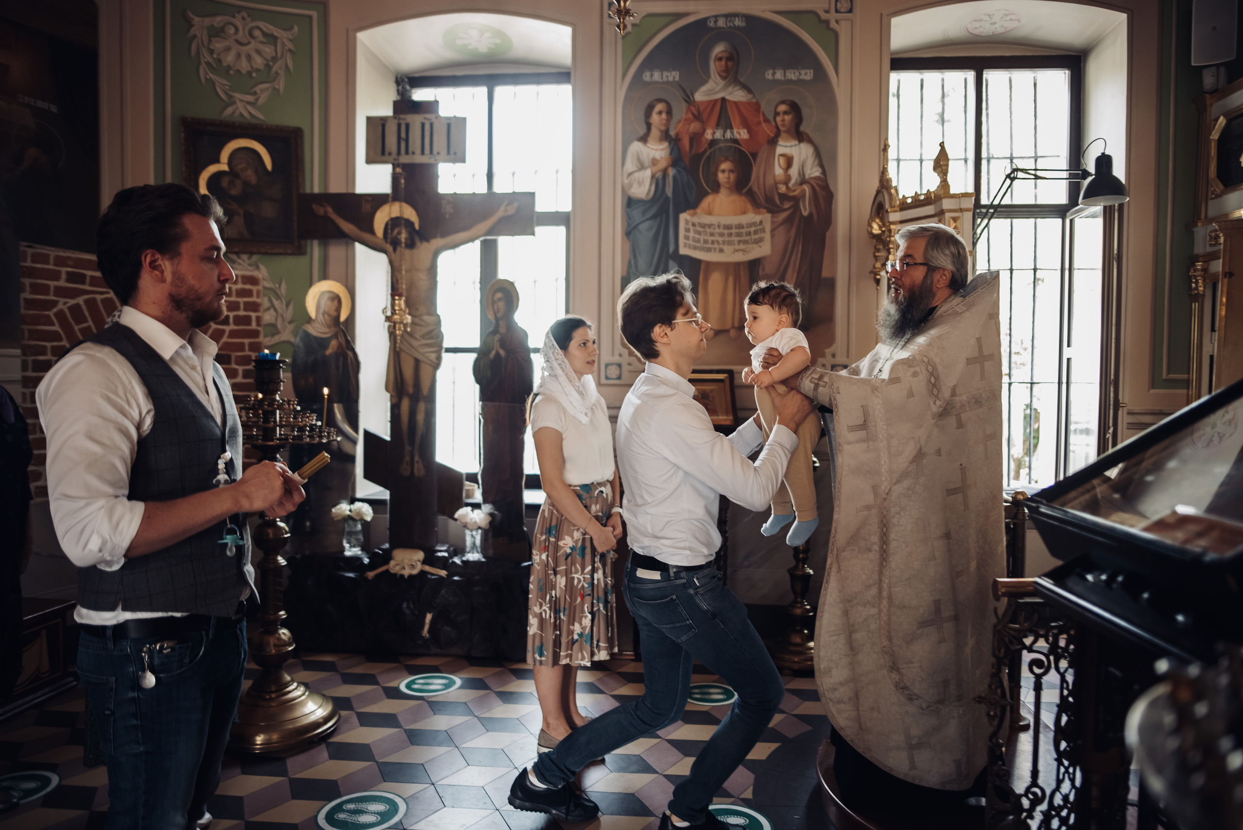 Крещение Лео. Детский и семейный фотограф выпускной альбом Приморско-Ахтарск