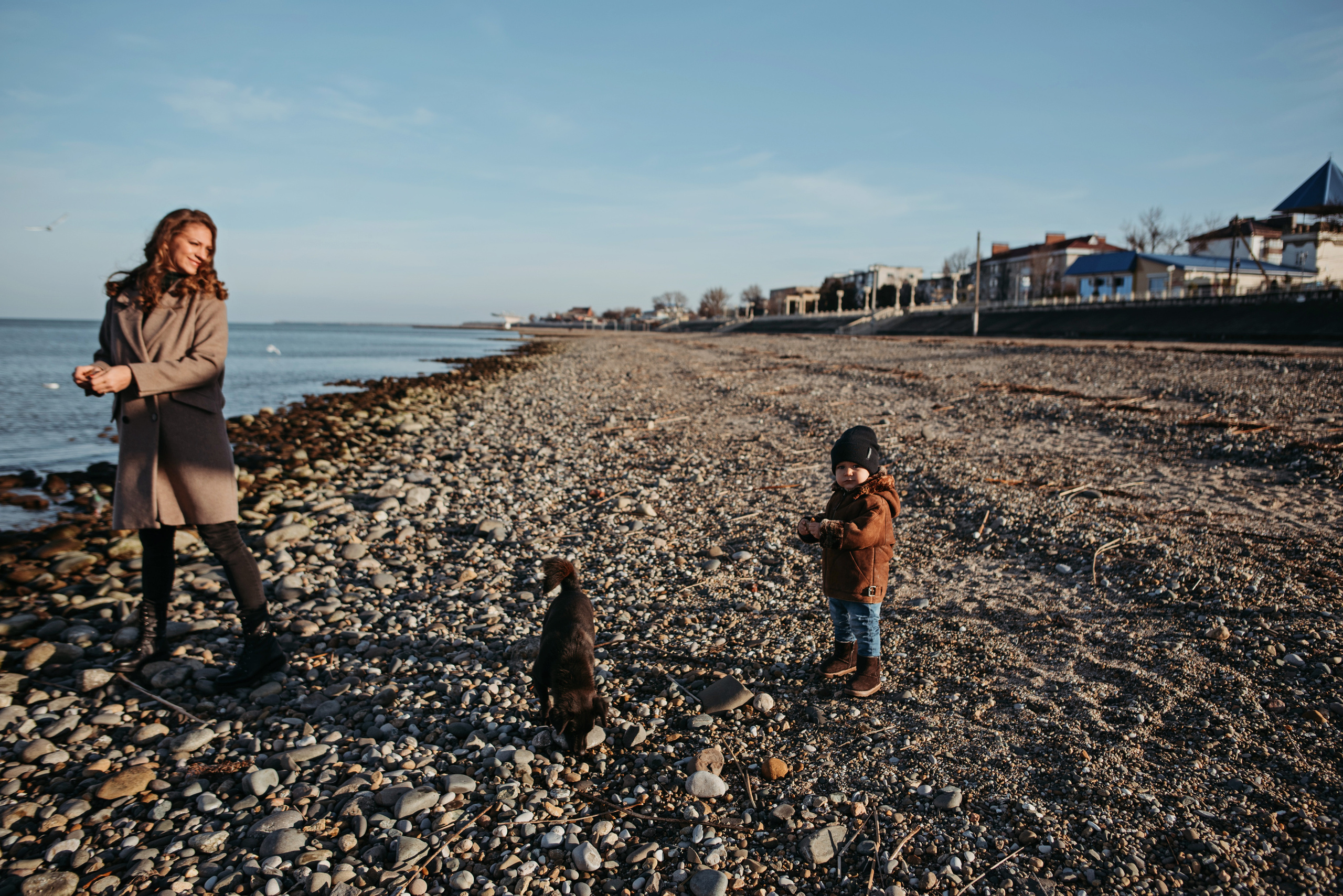 Декабрь у моря. Детский и семейный фотограф выпускной альбом Приморско-Ахтарск