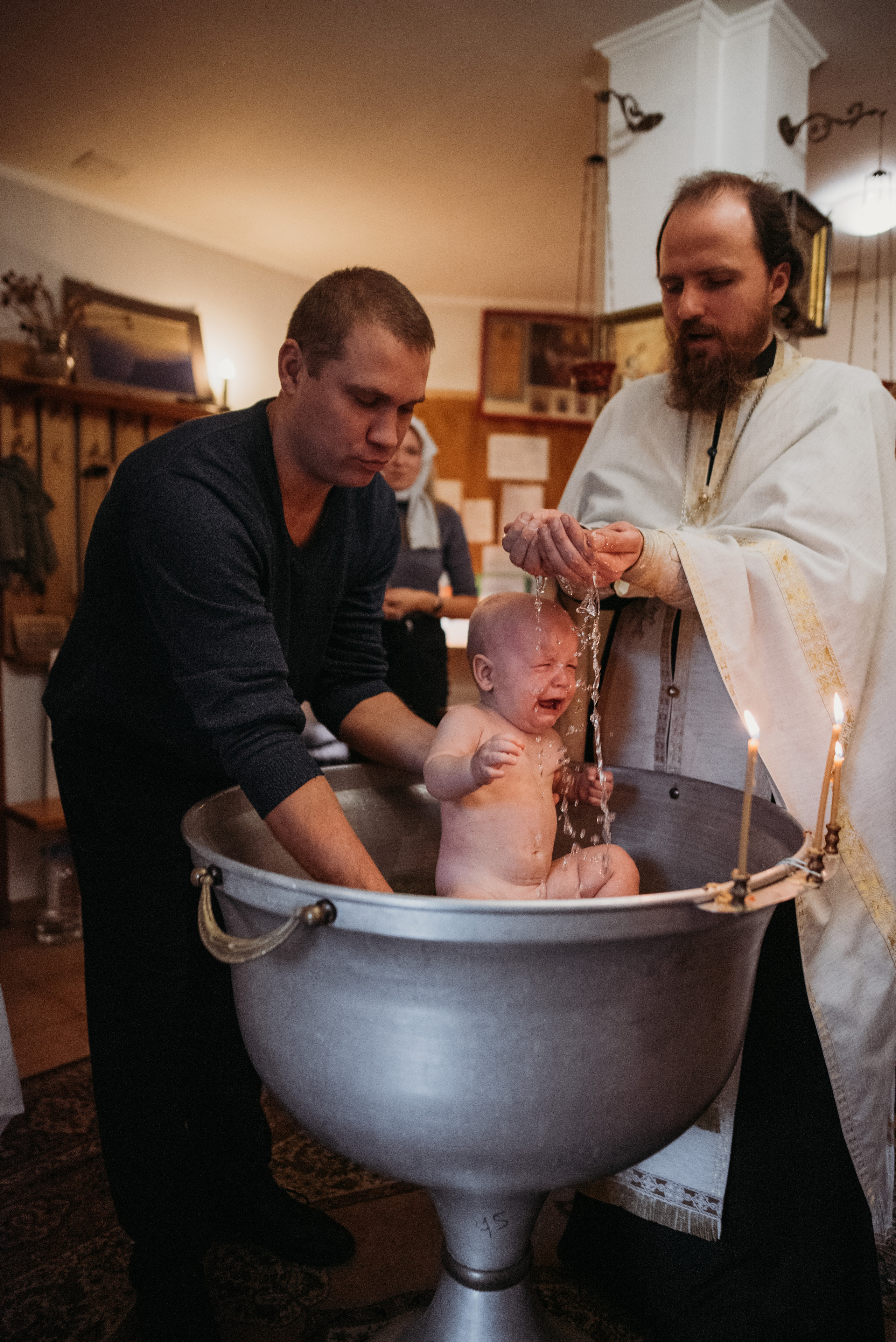Крещение Даниила. Детский и семейный фотограф выпускной альбом Приморско-Ахтарск