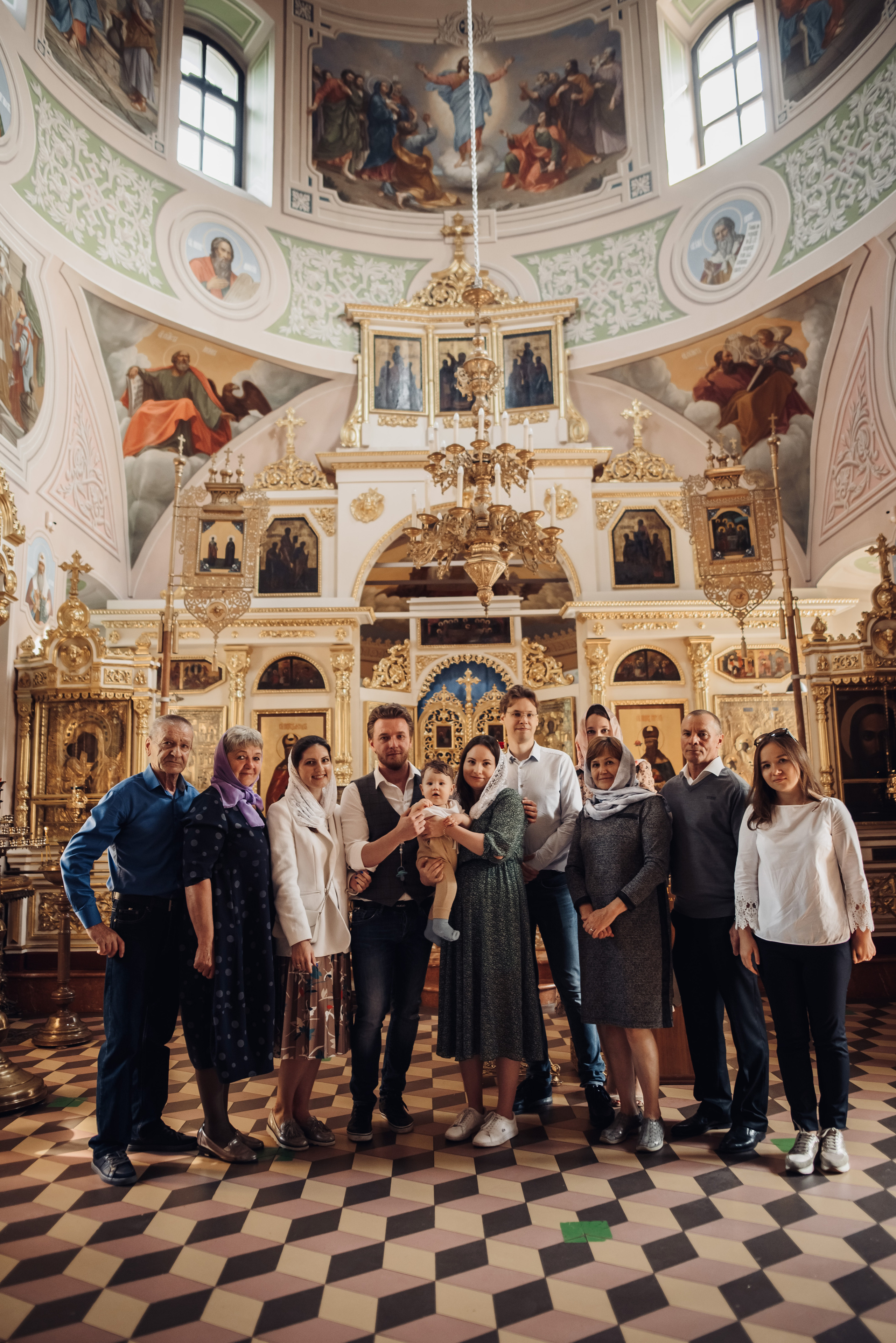 Крещение Лео. Детский и семейный фотограф выпускной альбом Приморско-Ахтарск
