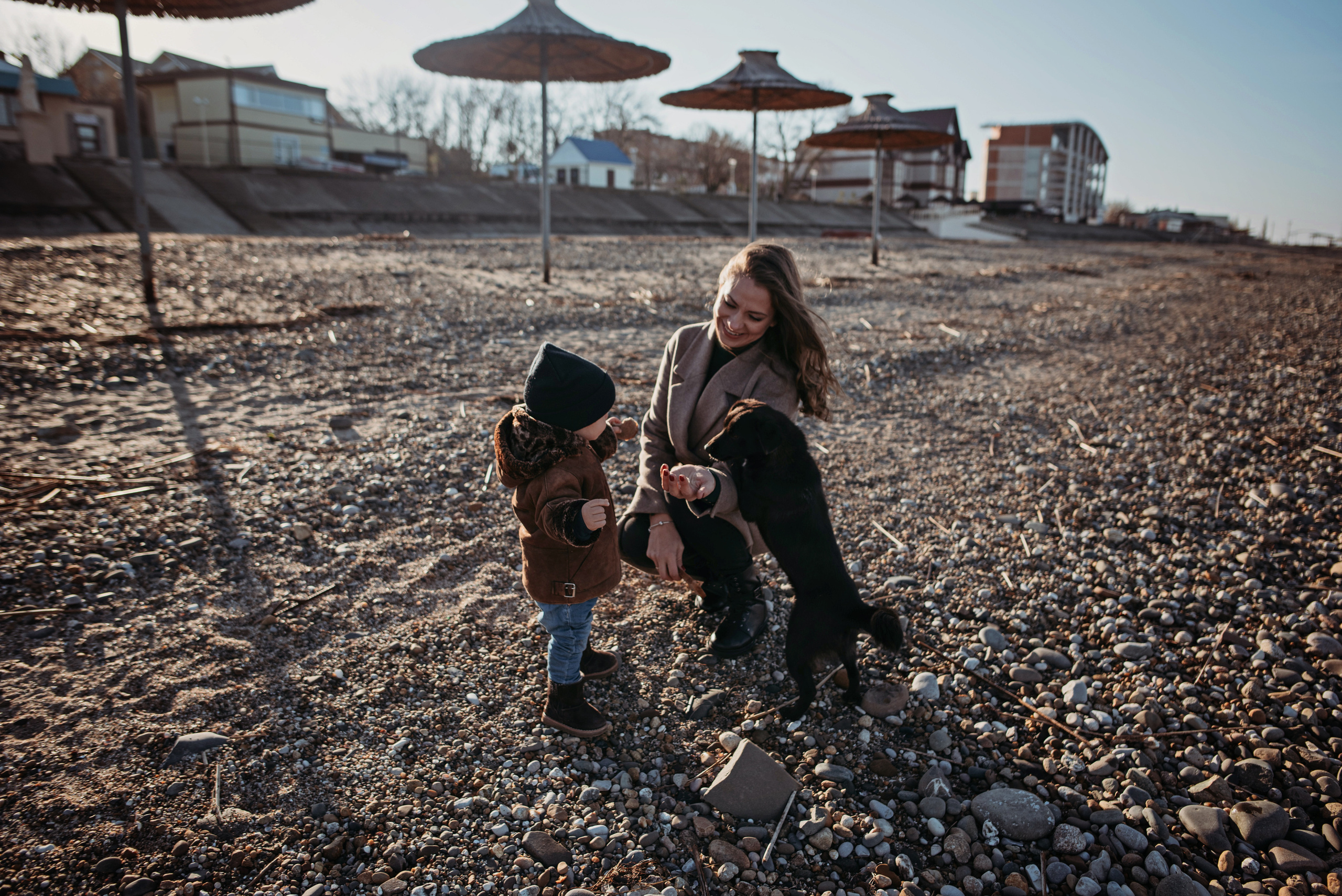 Декабрь у моря. Детский и семейный фотограф выпускной альбом Приморско-Ахтарск