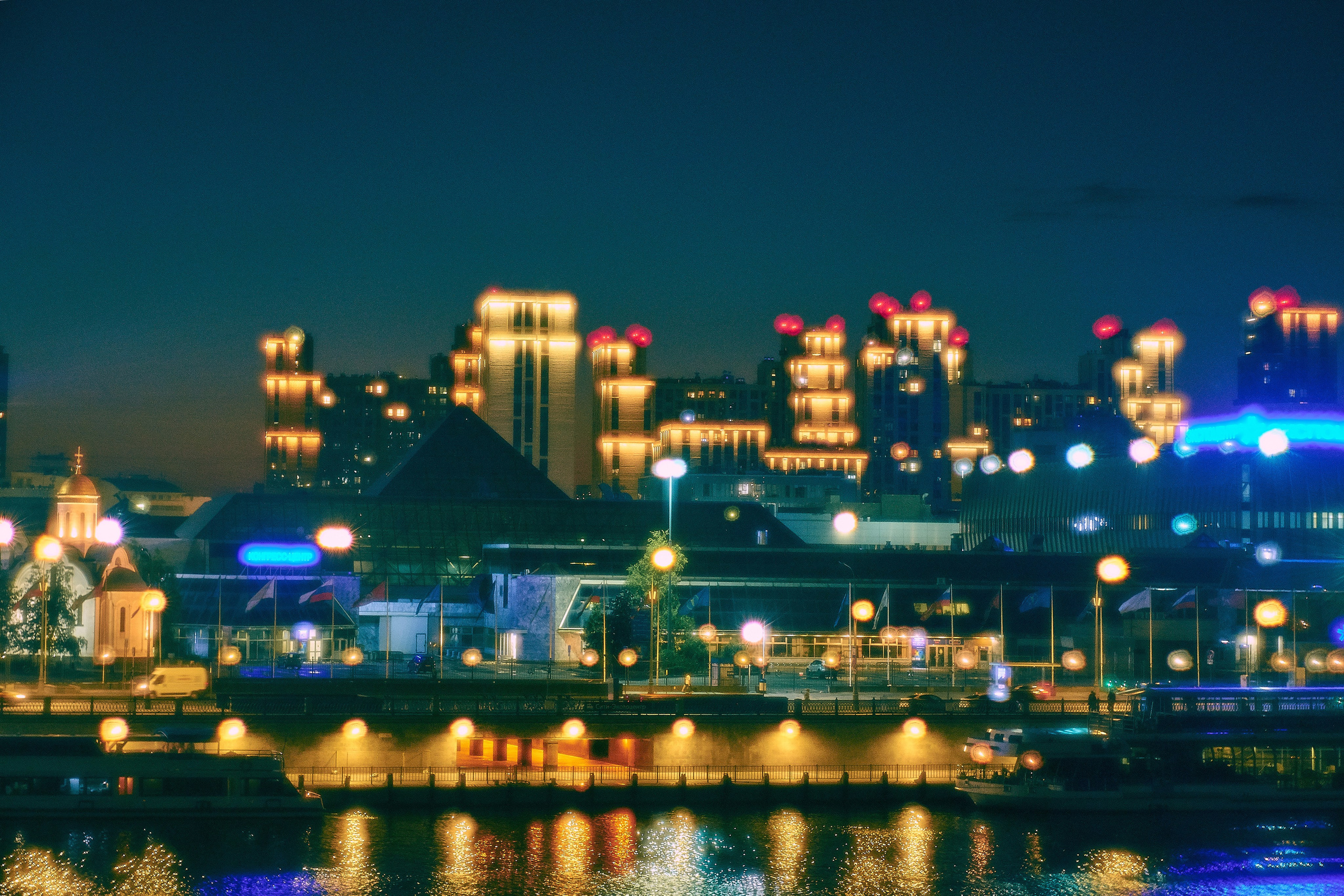 Ночная Москва глазами фотографа Виталий Дени