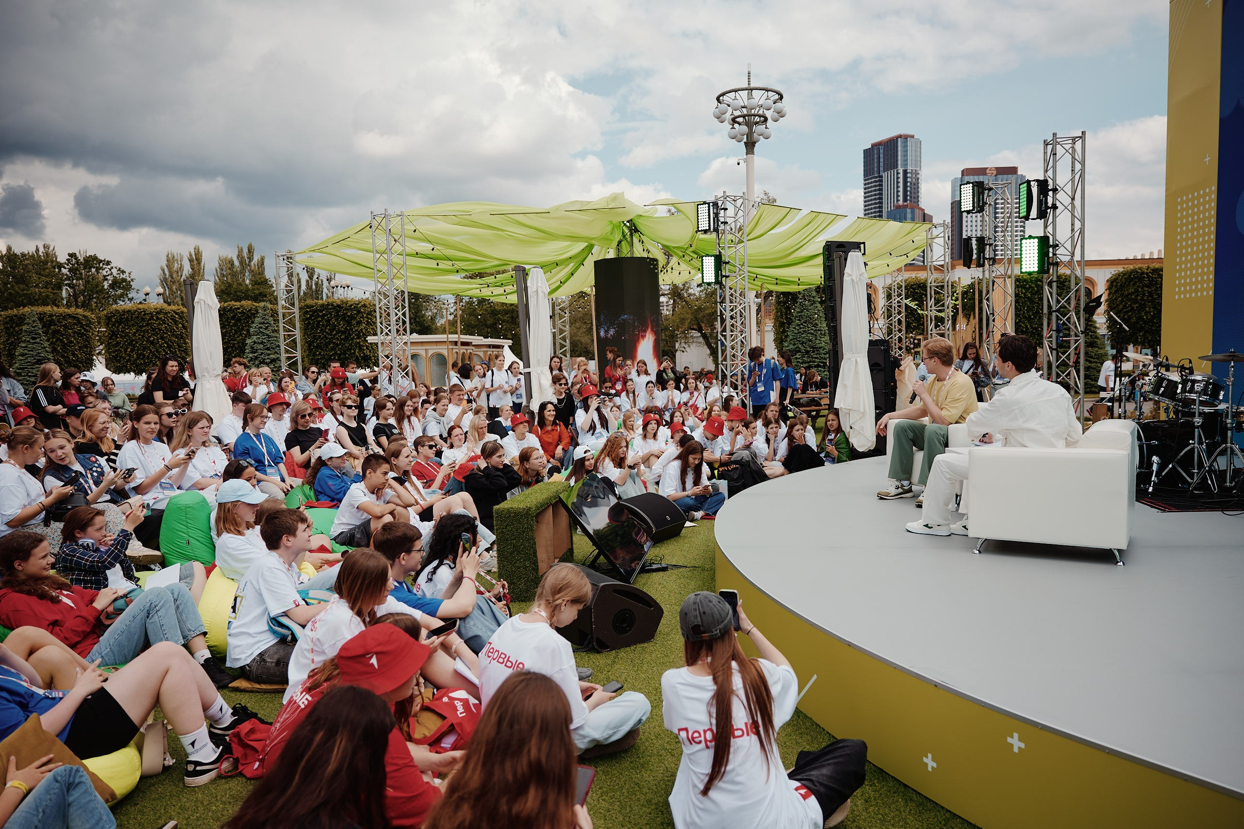 Фестиваль Движения Первых 2025. Репортажная съемка в Москве