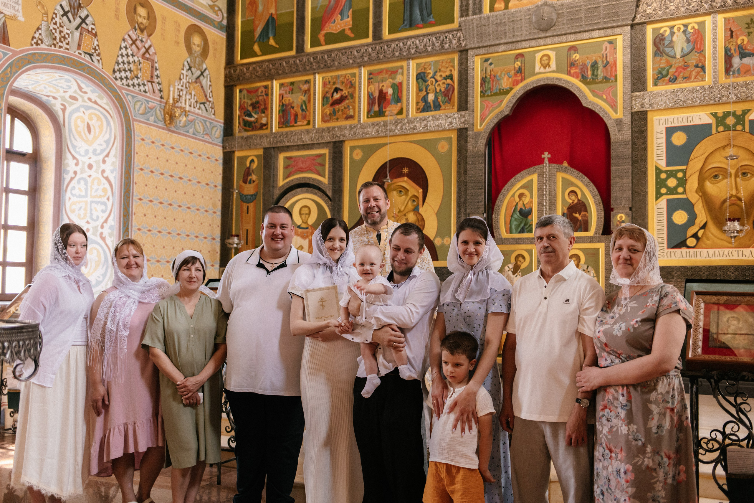 Крещение Егора. Семейный и детский фотограф в Нижнем Новгороде Буслаева Мария
