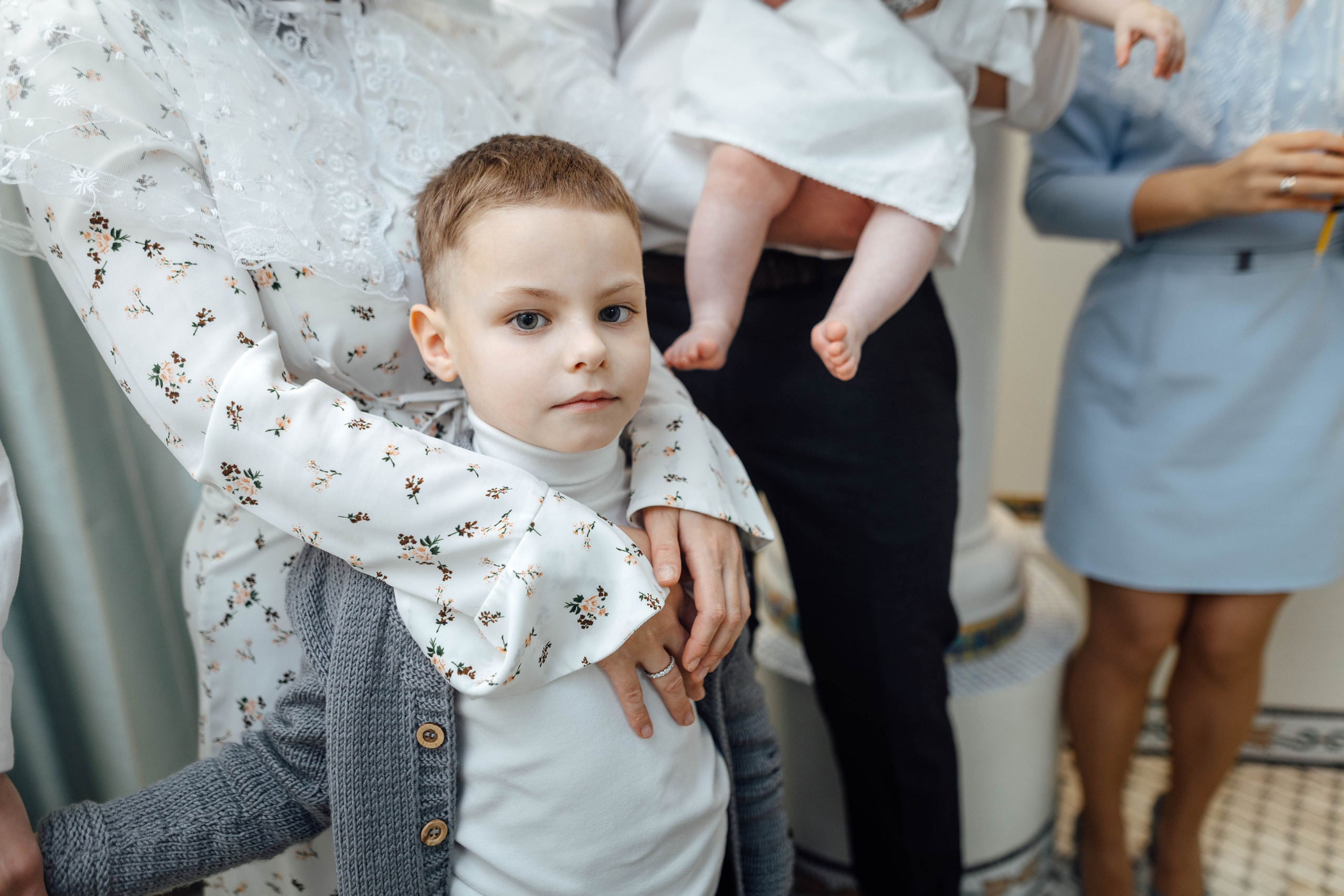 Крещение Матвея, храм Святой Троицы, декабрь 2025