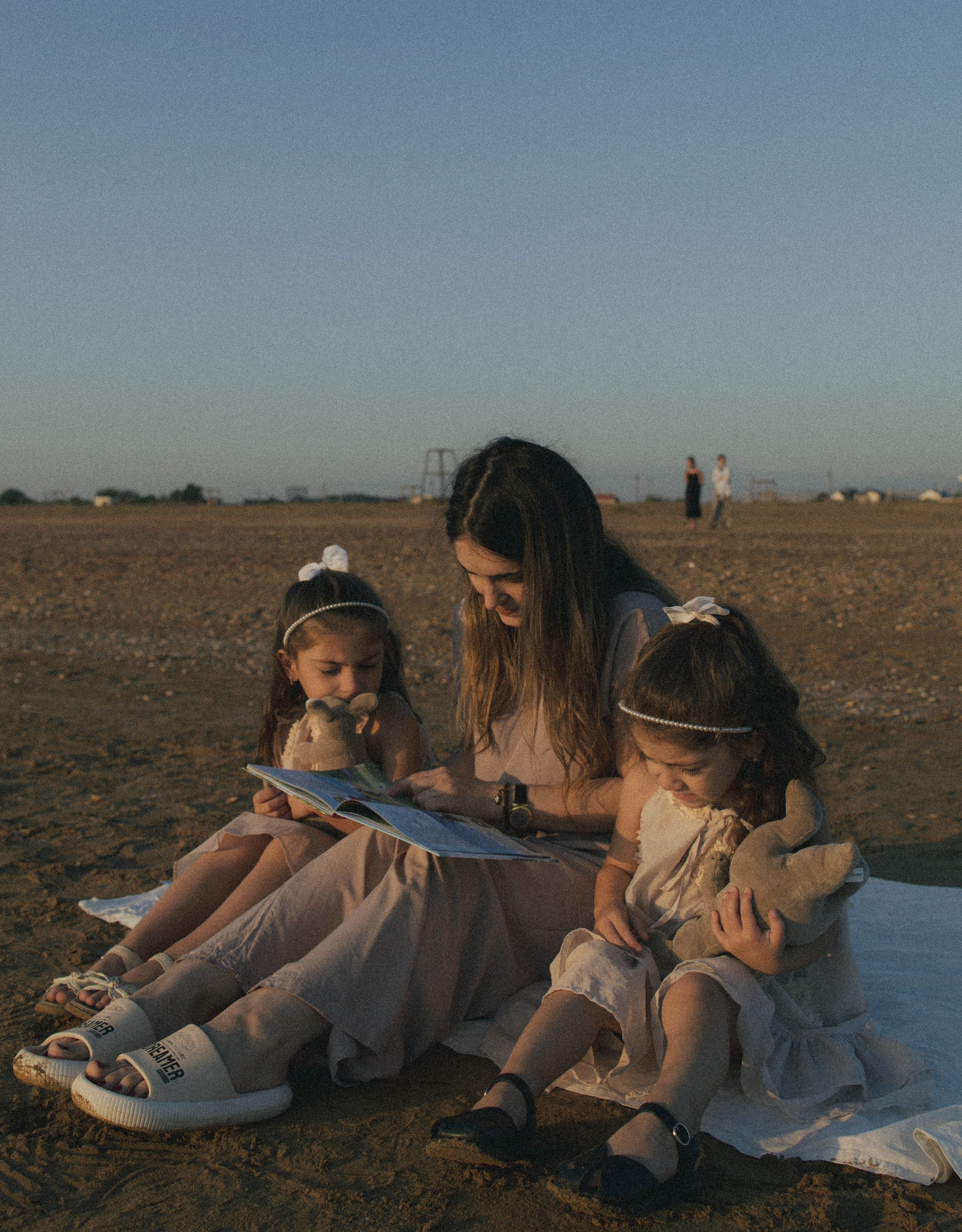 Мама & дочки. Семейный фотограф Leylin