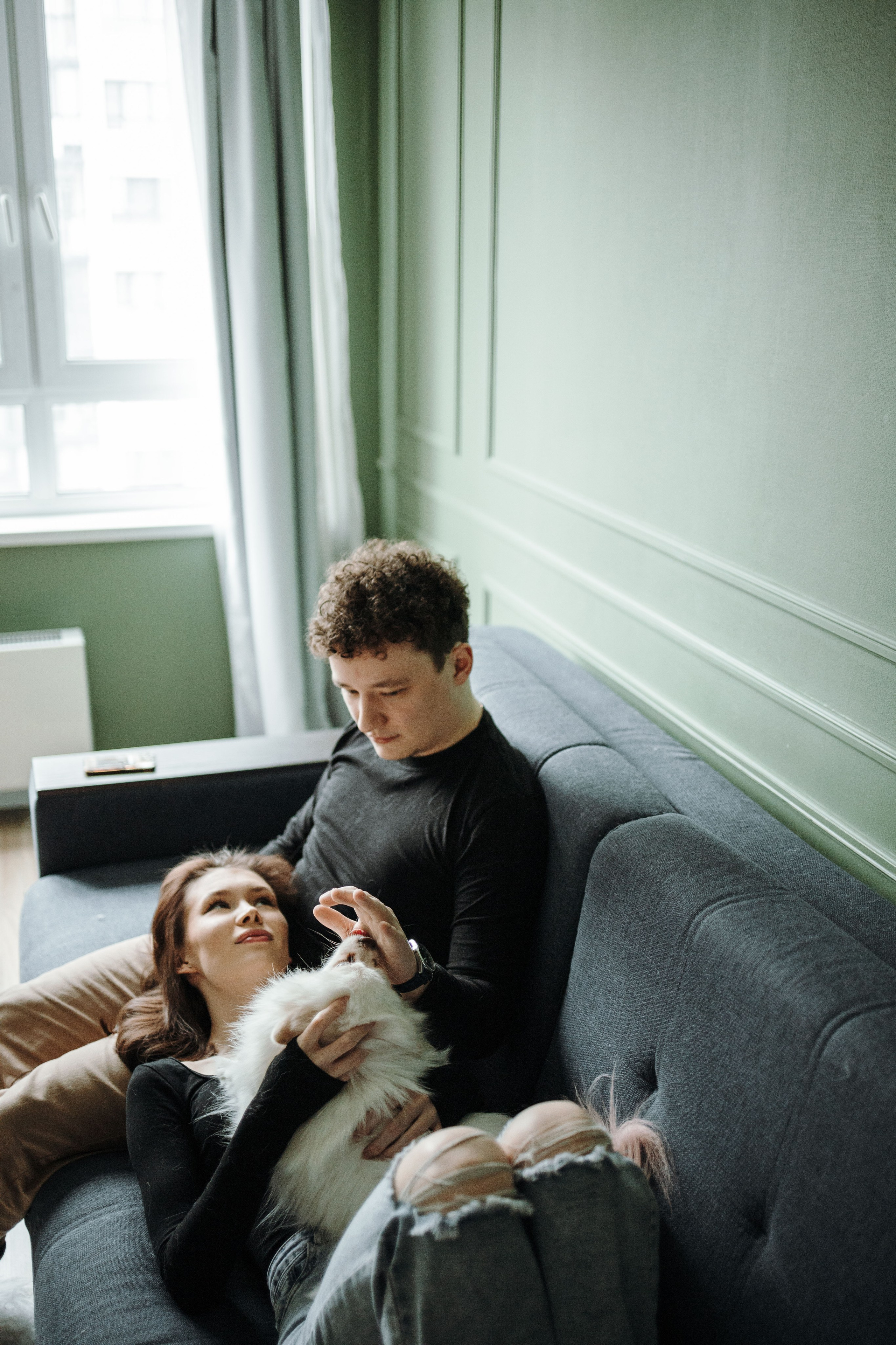 Шпиц Мася и ее семья