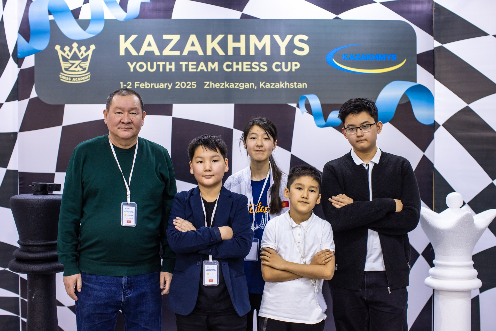 2025.02.02 KAZAKHMYS Youth Team Chess CUP 2025 — Day2_Teams. Фотограф Анна Штурман (репортажная съёмка любых событий и мероприятий) Anna Shtourman photographer