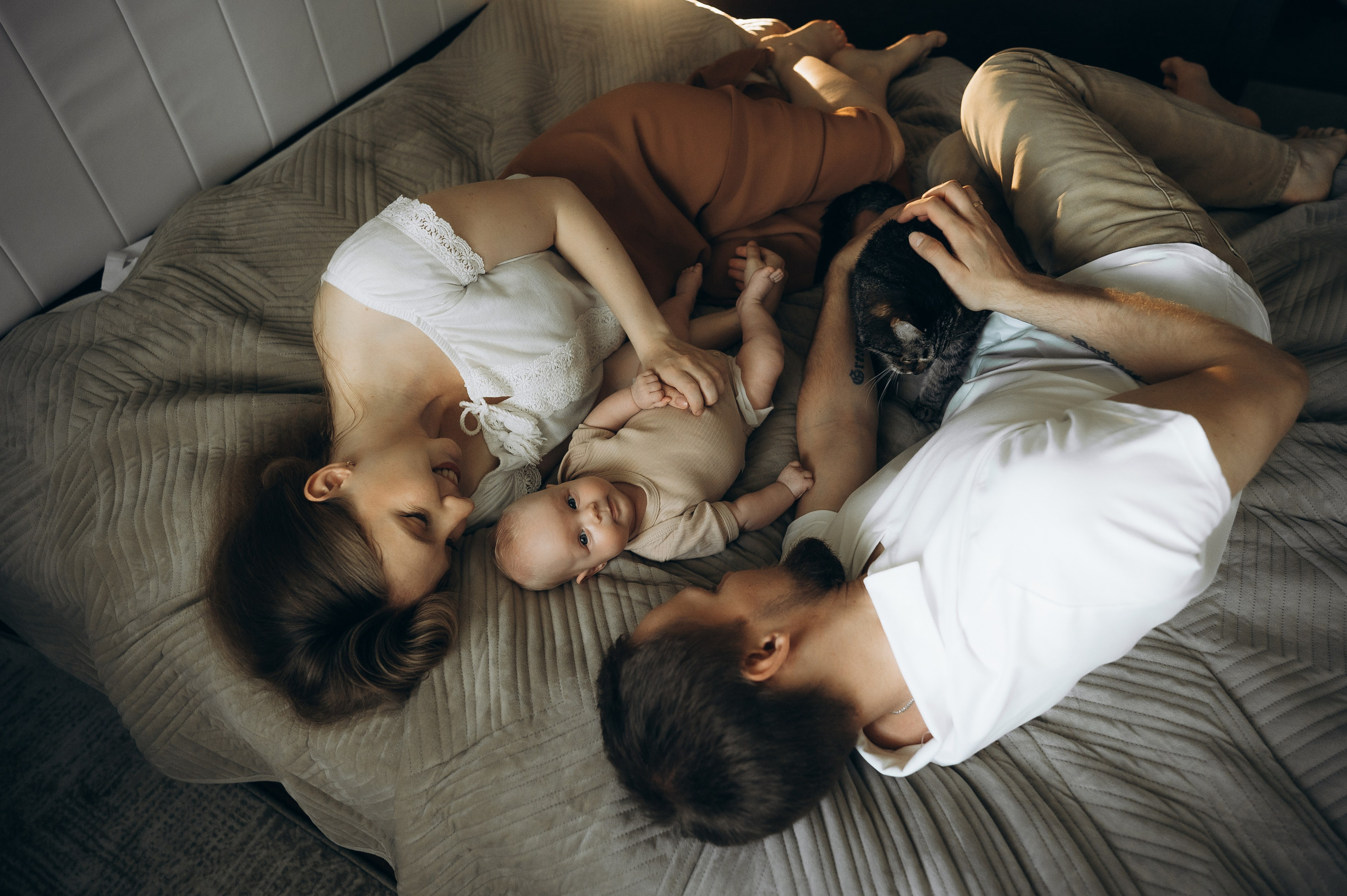 Георгий, Татьяна и малышка Кристина. Фотограф Виктория Грибова г. Вологда