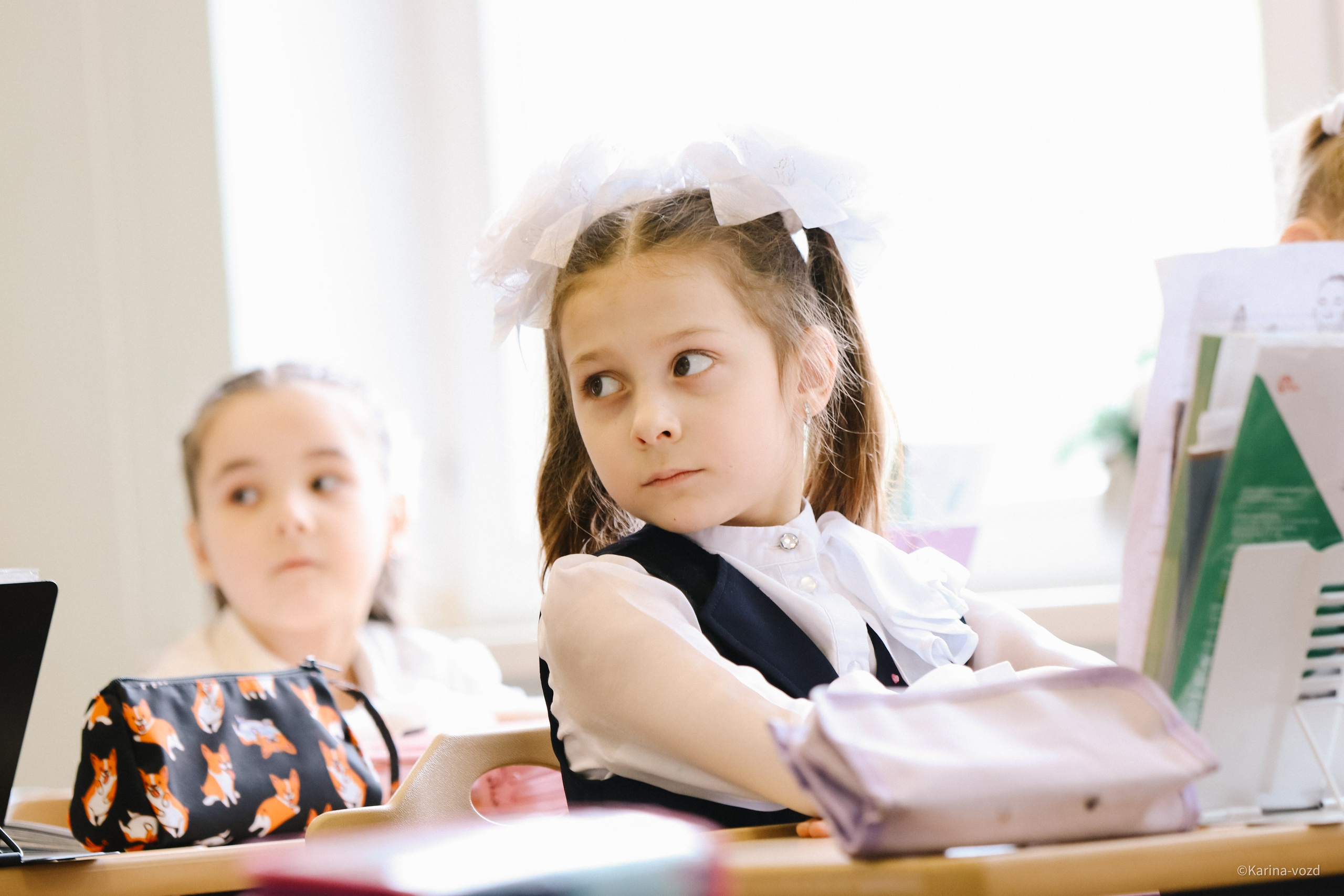 Один день из жизни младшеклассников. Репортажный фотограф в Москве и Зеленограде Karina-vozd