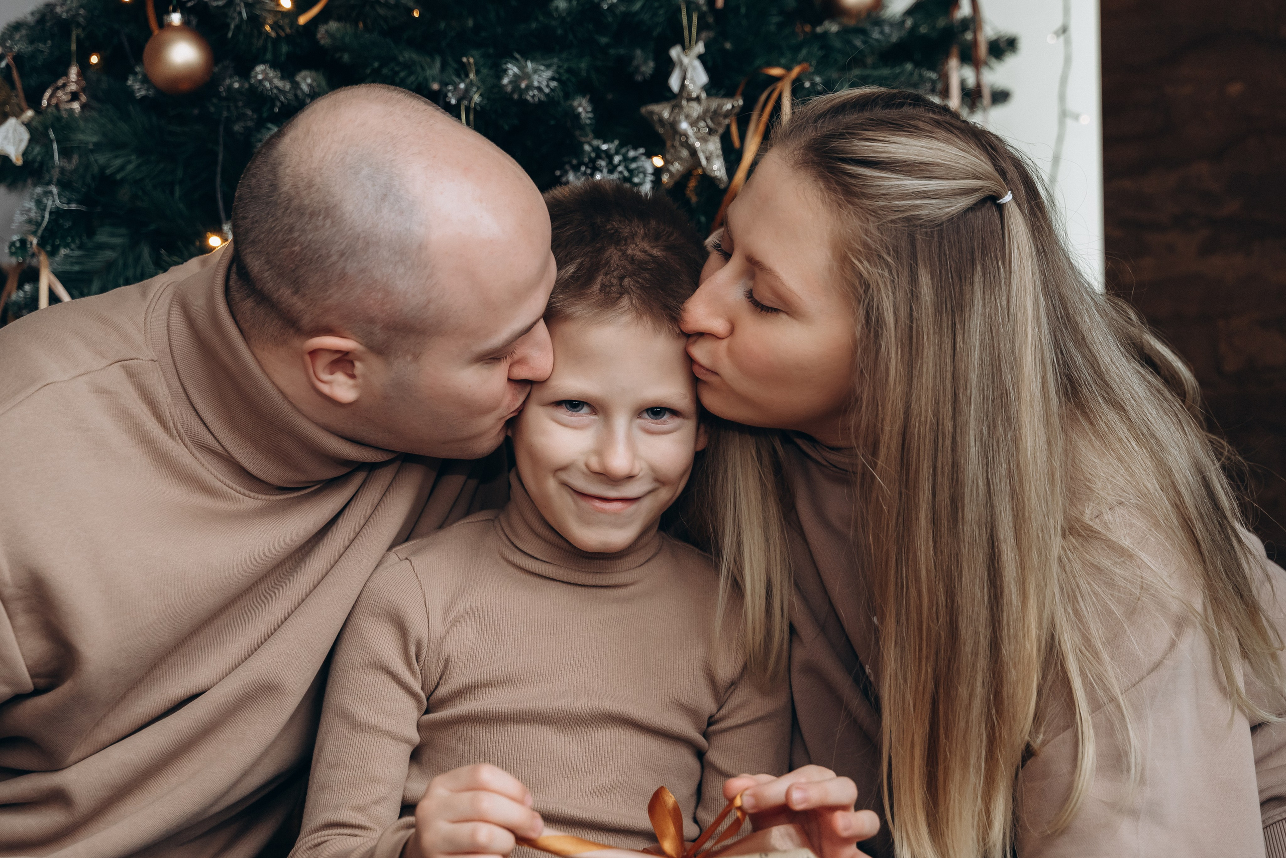 Новогодняя для большой семьи. Семейный фотограф в Минске Дарья Дреко