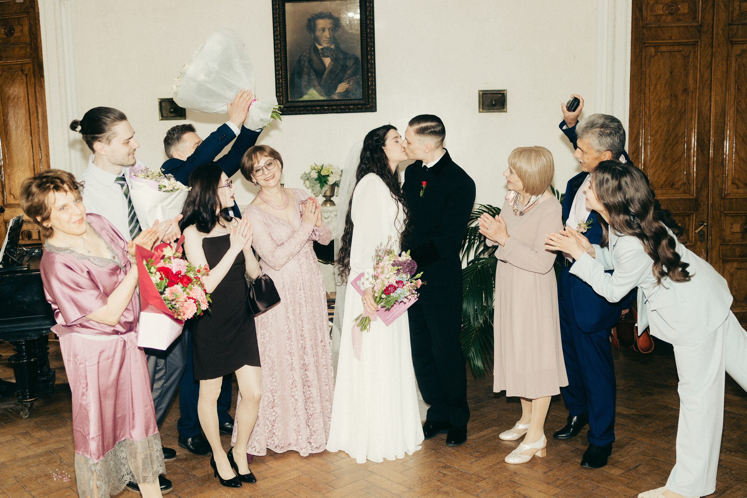 Библиотека-читальня имени Пушкина. Свадебный и портретный фотограф в Москве Кристина Золотова