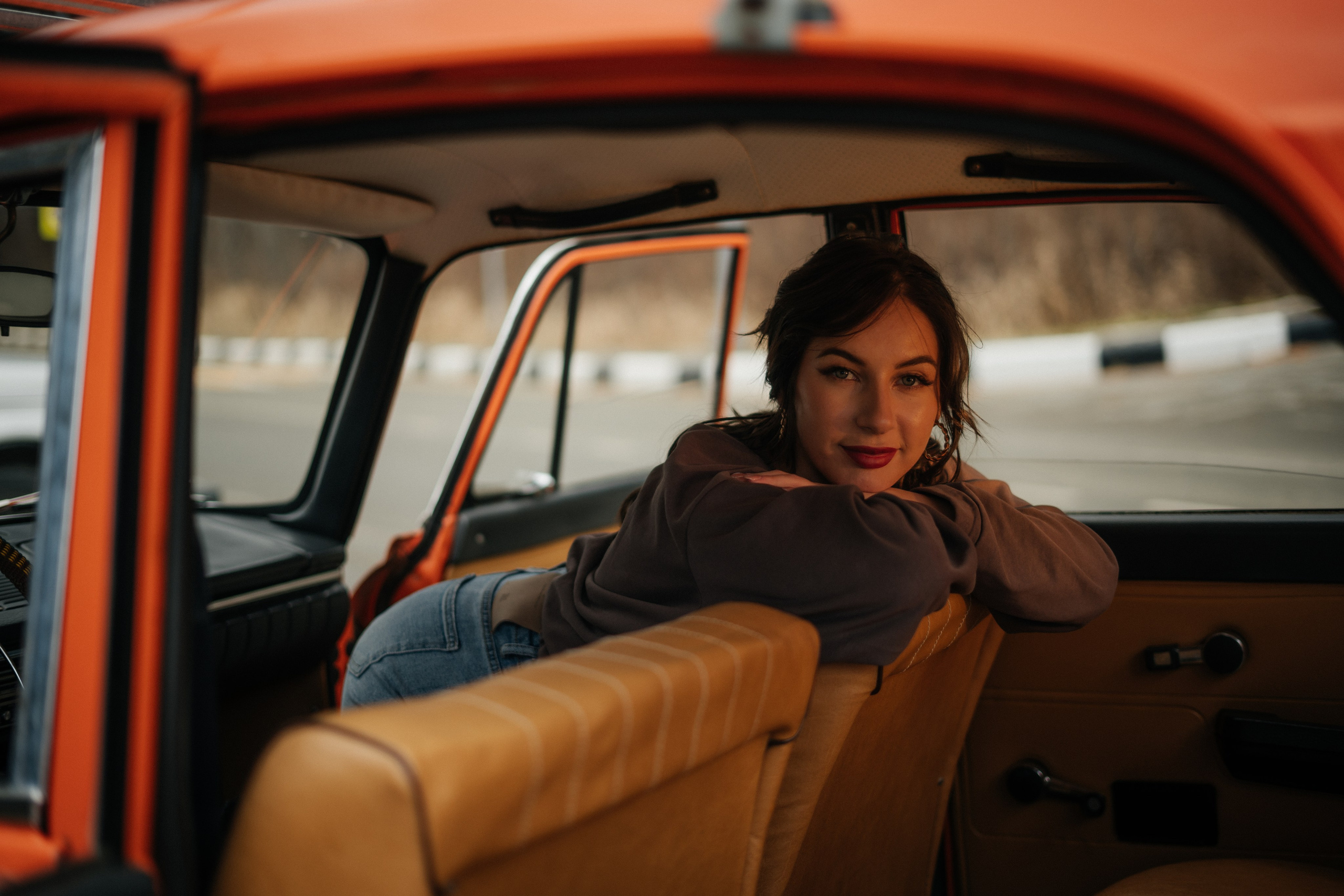 Девушка в ретро каре. Фотограф сахалин