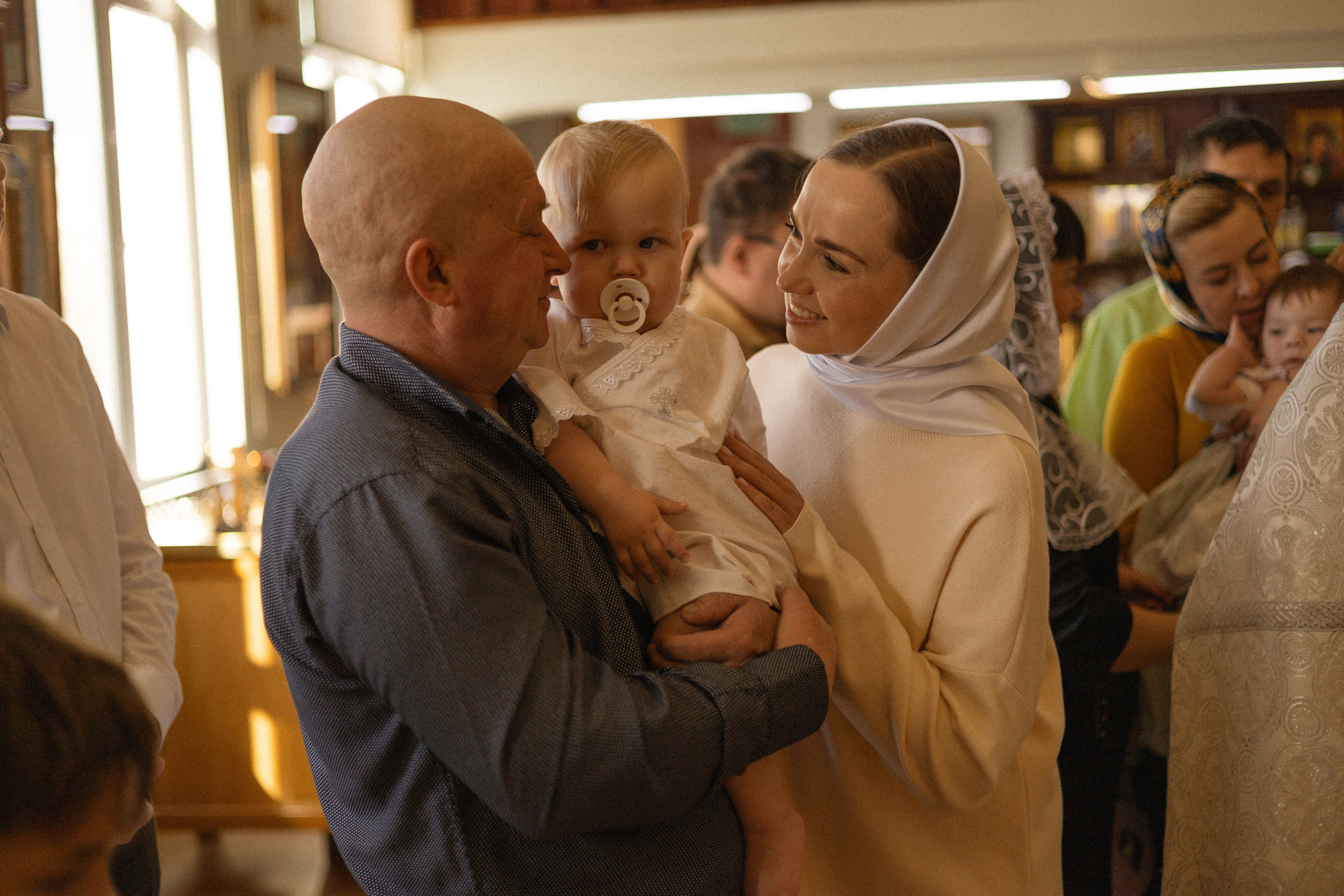 Крещение Лёвы. Фотограф в г. Чита