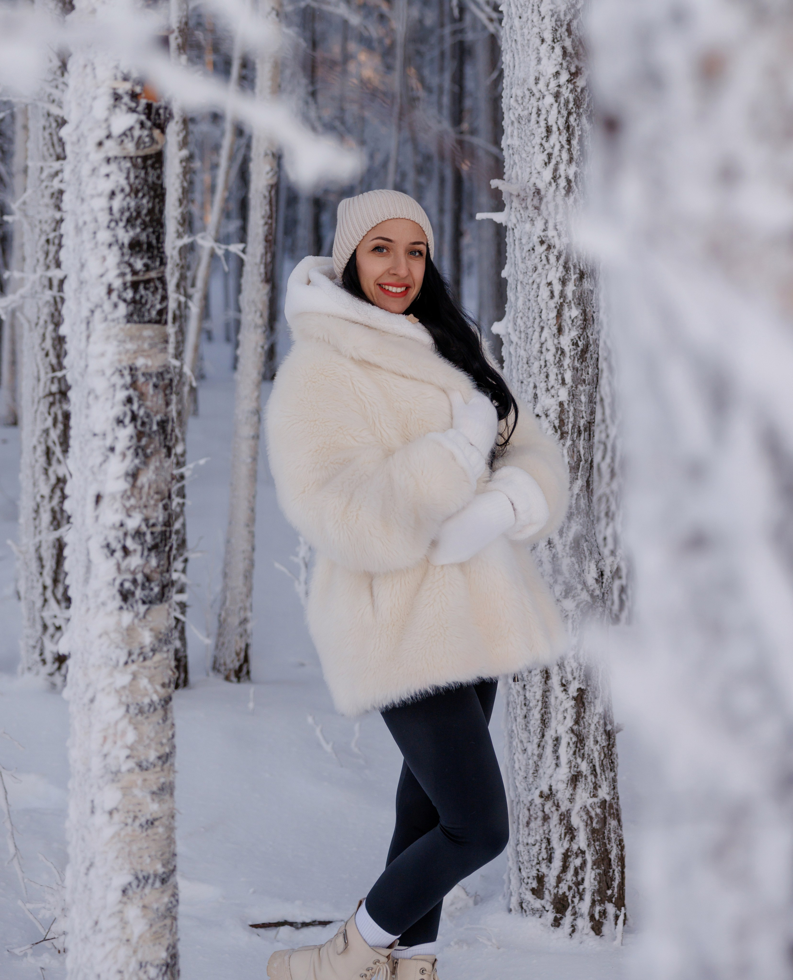 Татьяна Зимняя Сказка в Дивногорске. Фотограф в Красноярске Евдокимова Анастасия