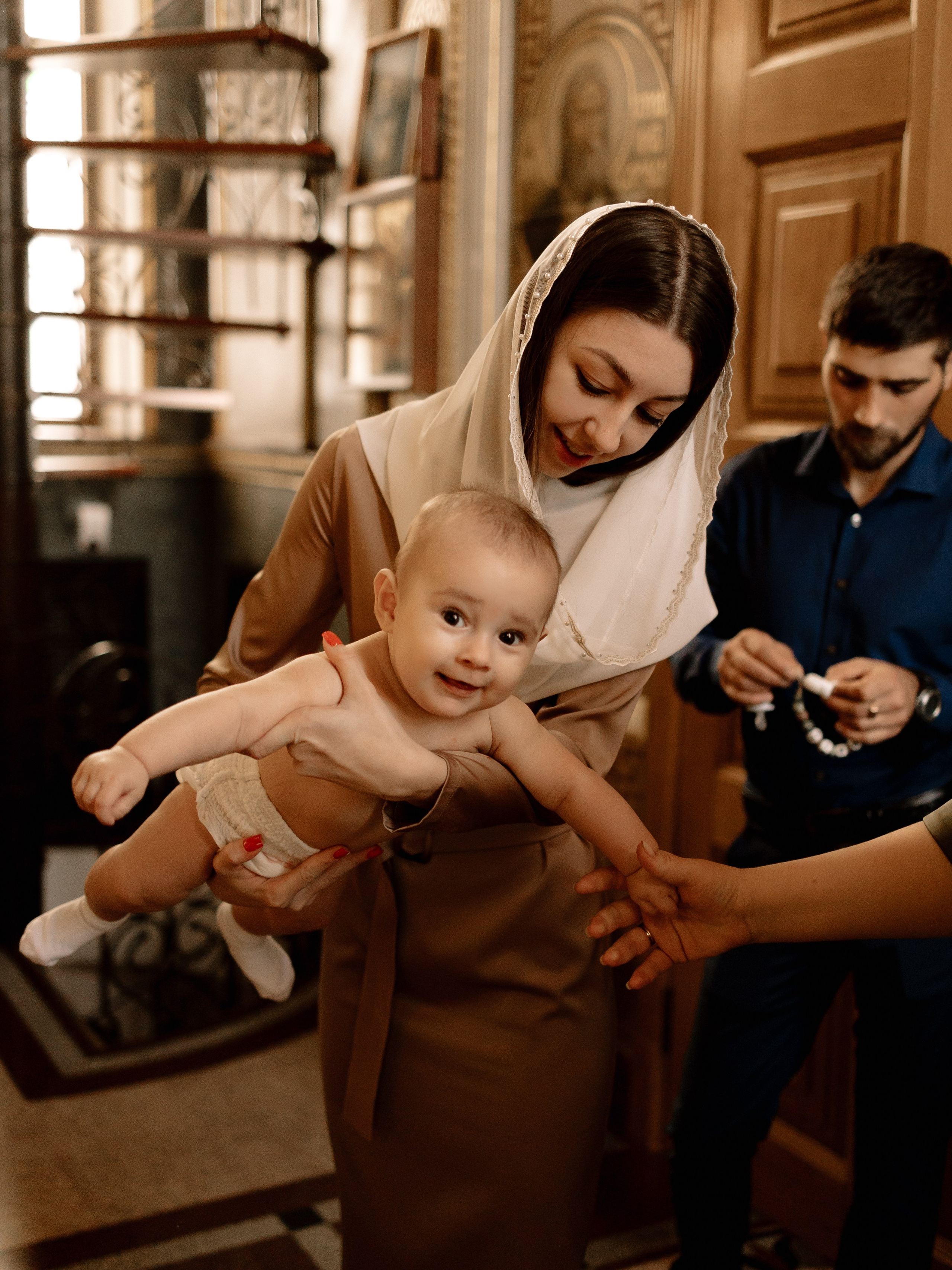 Крещение Тимура. Семейный фотограф в Краснодаре Храмова Анна