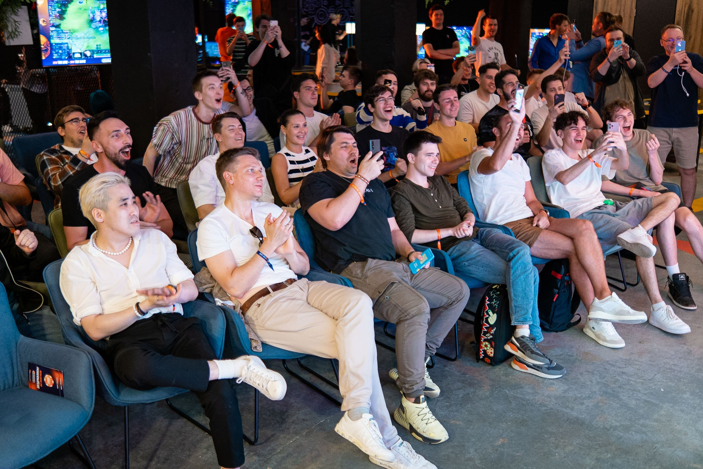 Win Line.Турнир по Dota2 и трансляция чемпионата International. Репортажный фотограф Денис Тихомиров. Москва