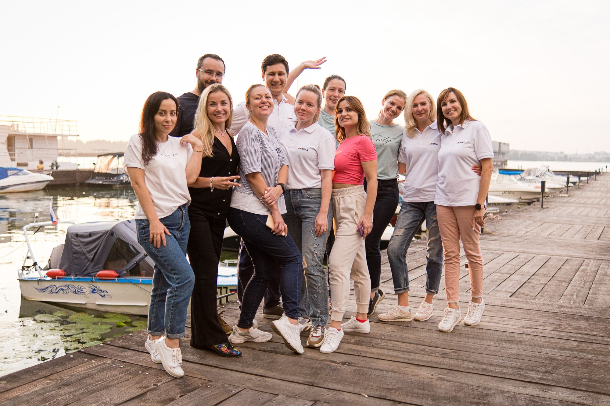 Корпоративная парусная регата Evraz. Репортажный фотограф Денис Тихомиров. Москва