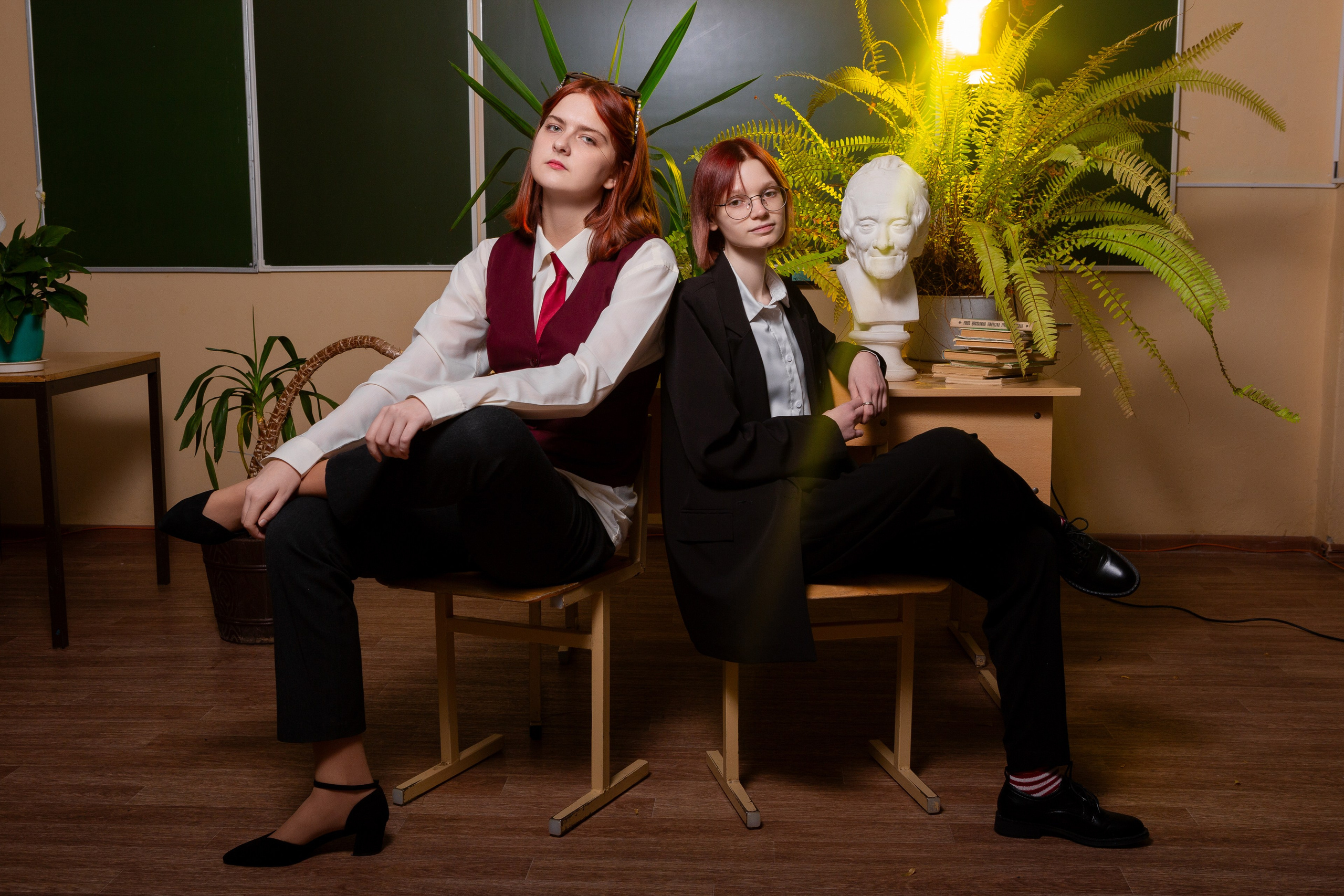 Школьная съемка 9 класс #2. Профессиональный фотограф в Мценске и Орловской области