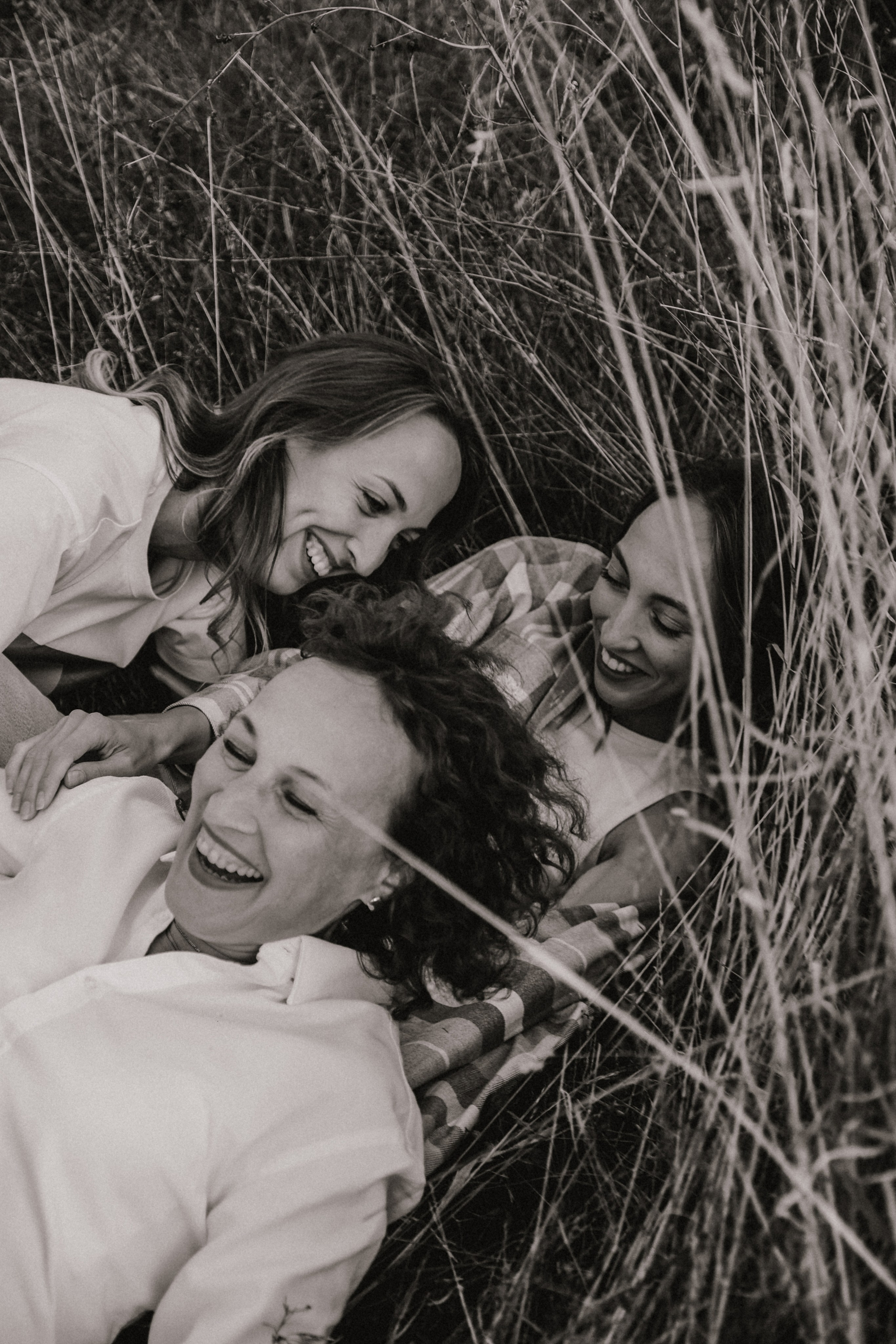 Ксюша и Алена с мамой. Семейный фотограф Москва