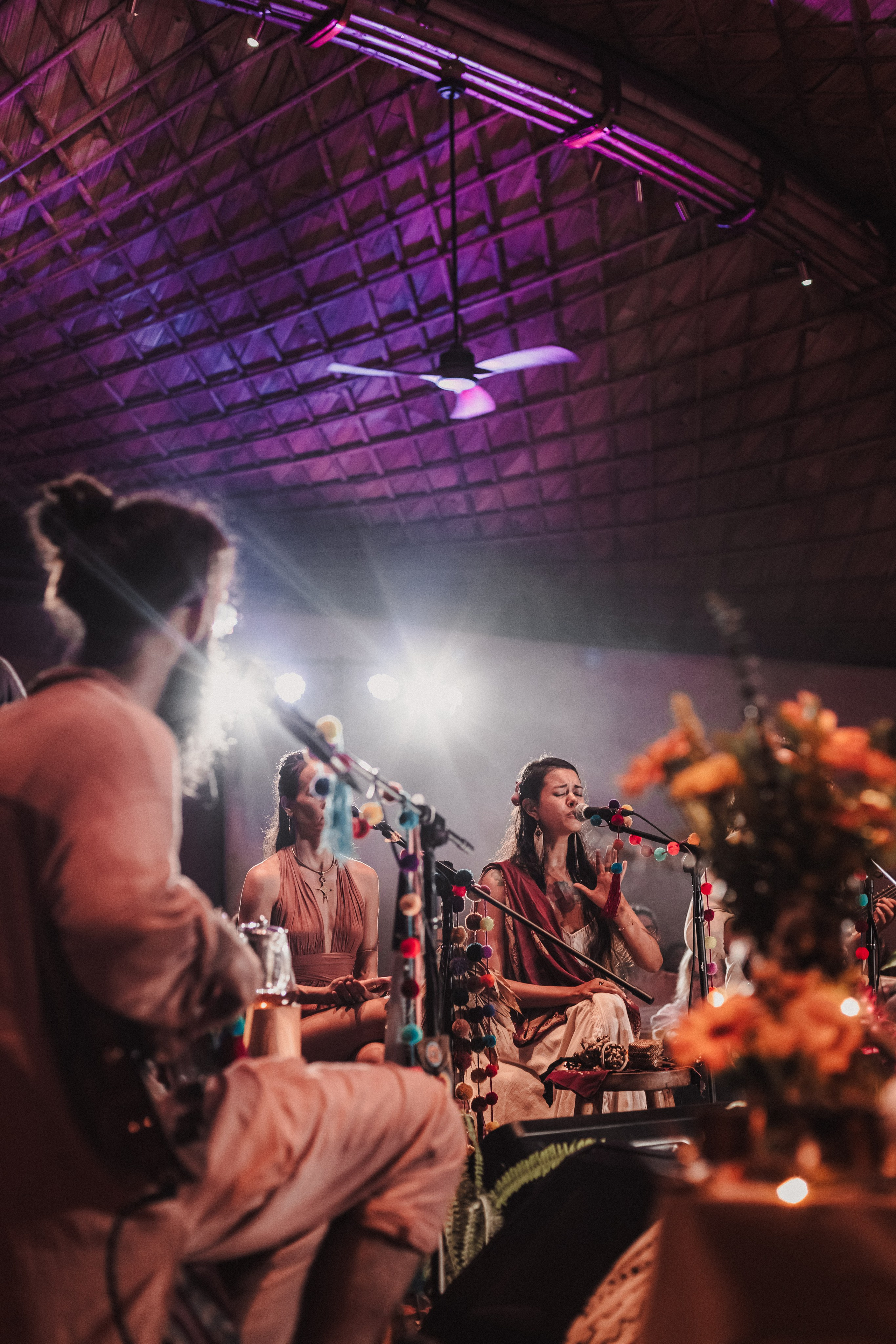 Hanuman Project kirtan at Alchemy march. Mariam Bagdasaryan