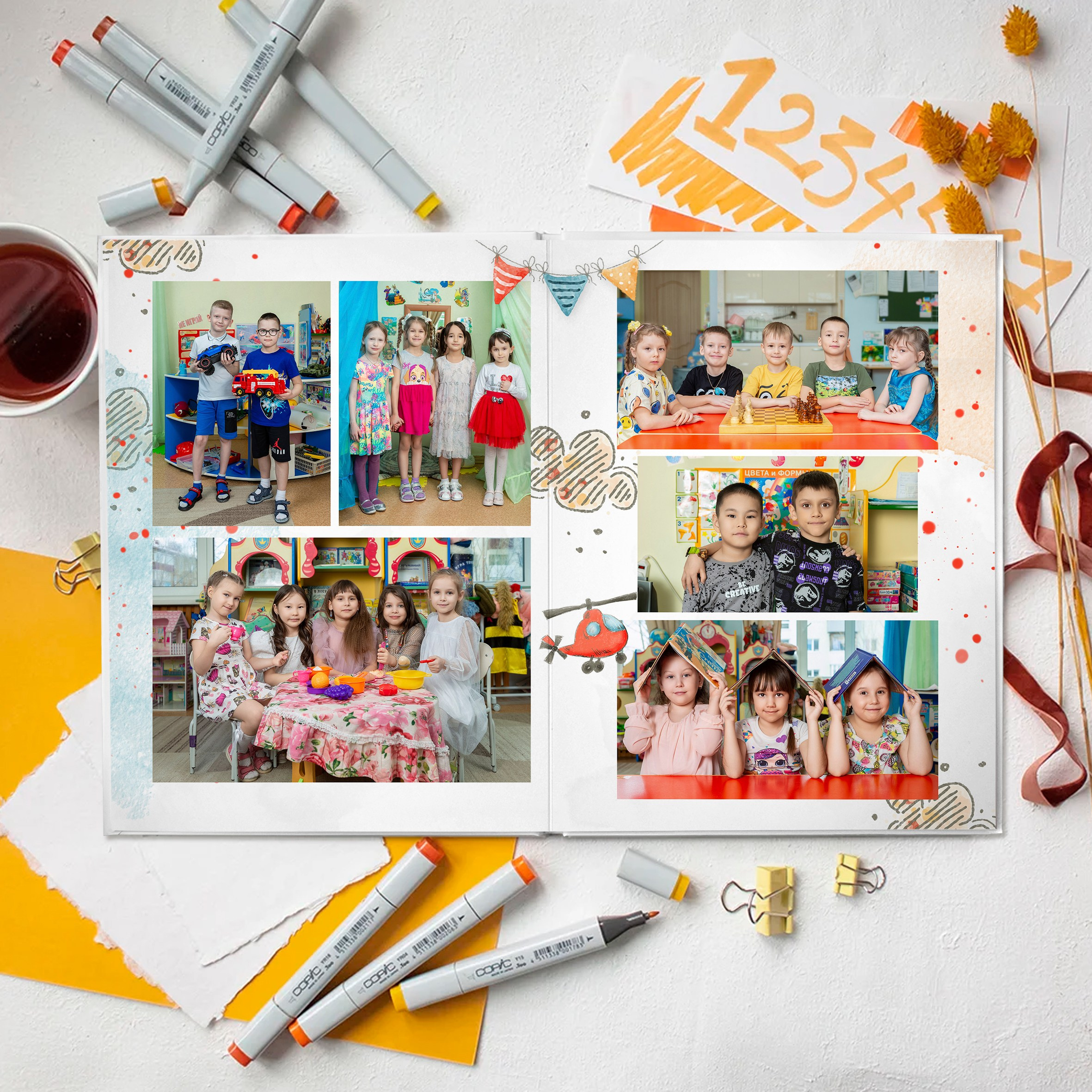 ДЕТСКИЙ САД _АЛЬБОМЫ_2024-2025. Детский, семейный фотограф в Южно-Сахалинске, Невельске и Холмске