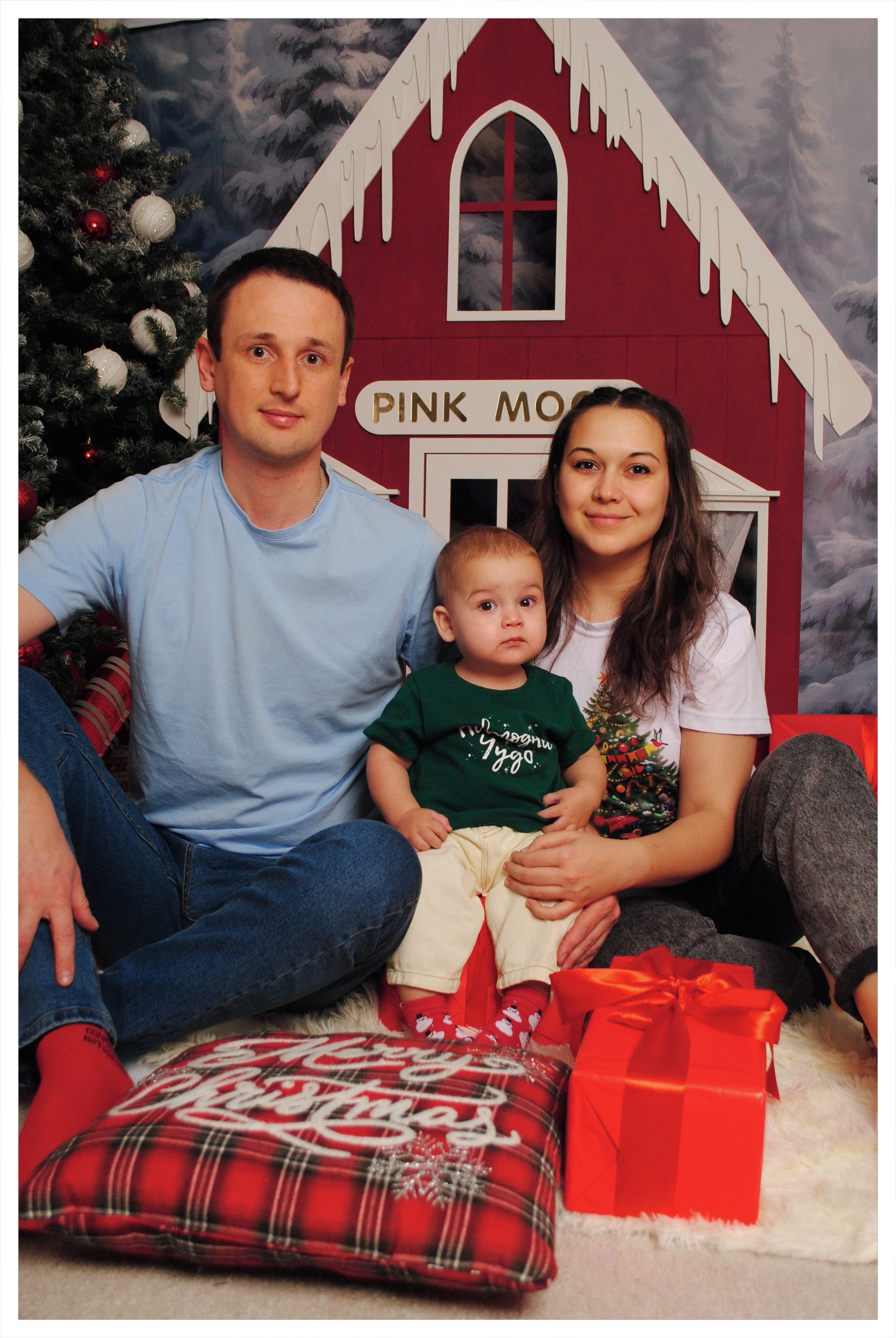 Дарья и семья. Фотограф Мария Мусаелян