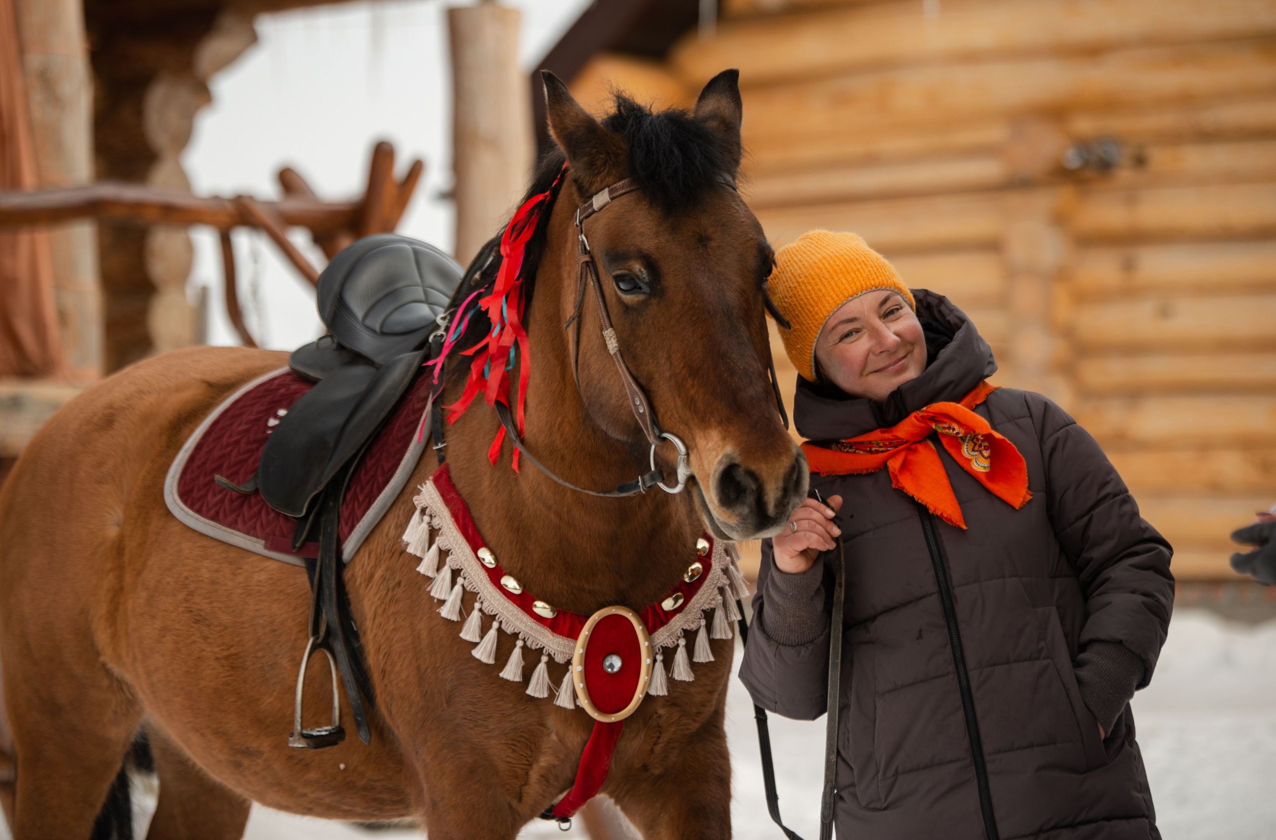 Масленица в Родославном. Конный фотограф в Саратове Юлия Иванова