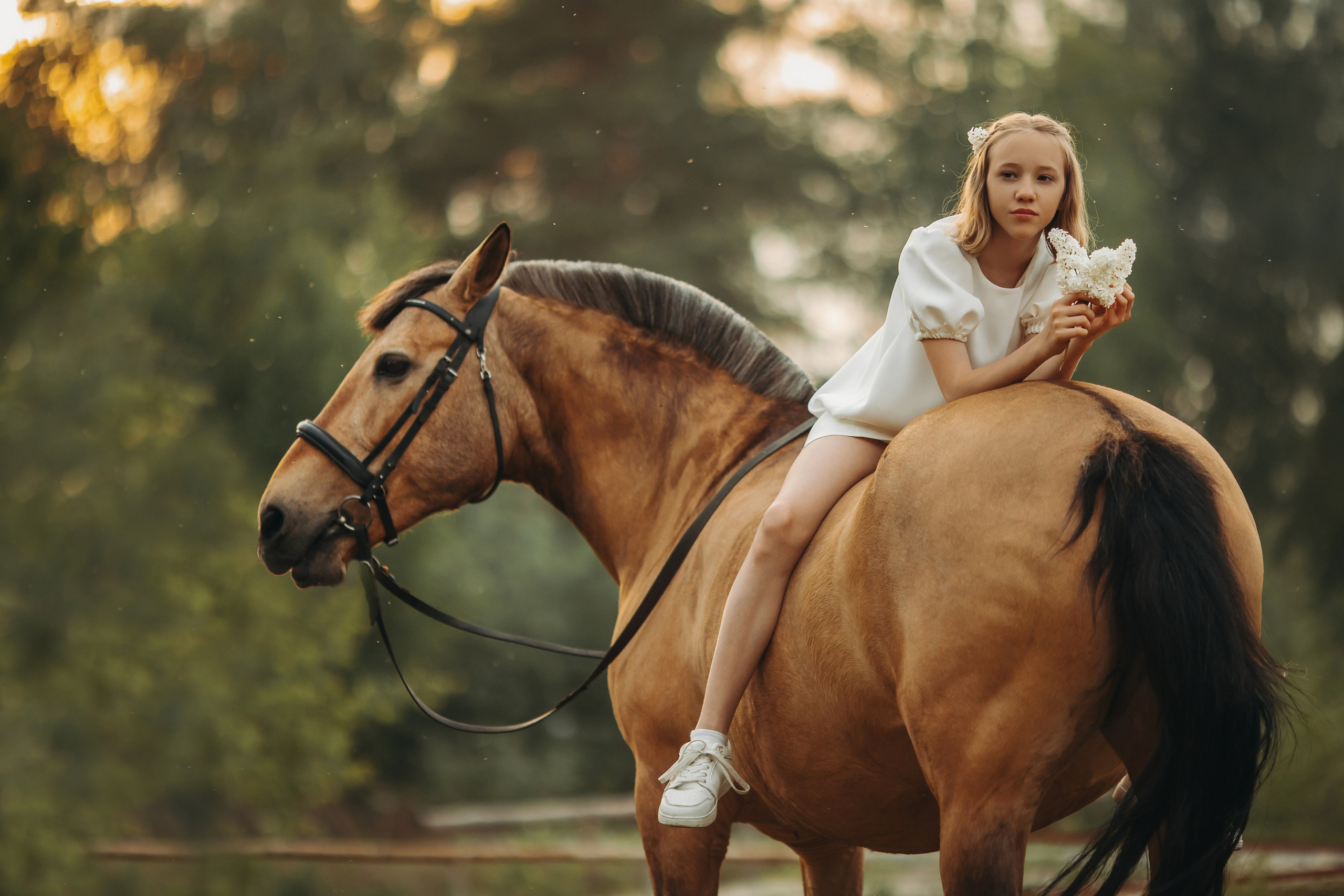 Даша и Ева. Анна Молчанова конный фотограф в Тюмени | фотосессии с лошадьми Тюмень