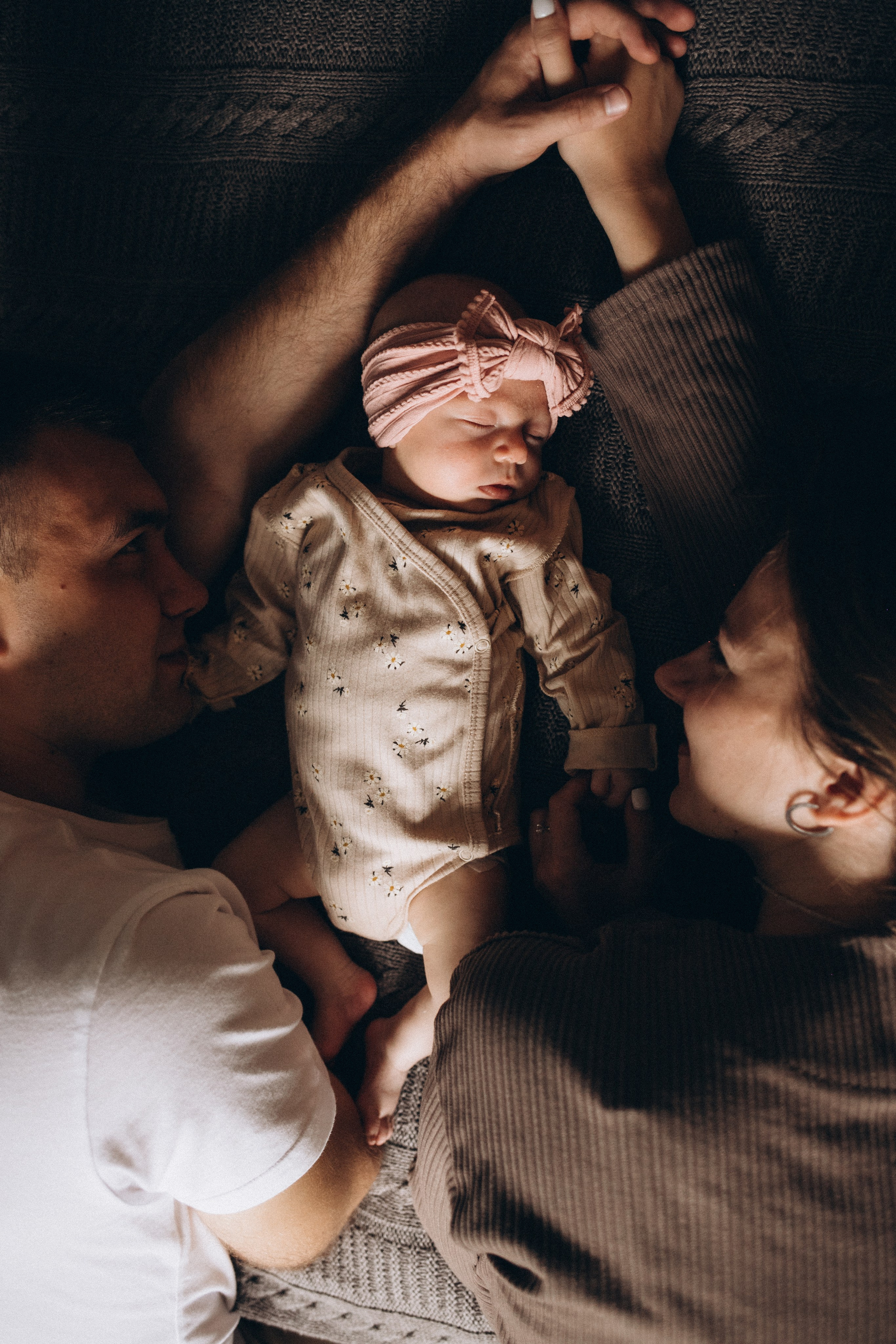 Валера, Катя и София. Семейный и свадебный фотограф Анна Кожокарь