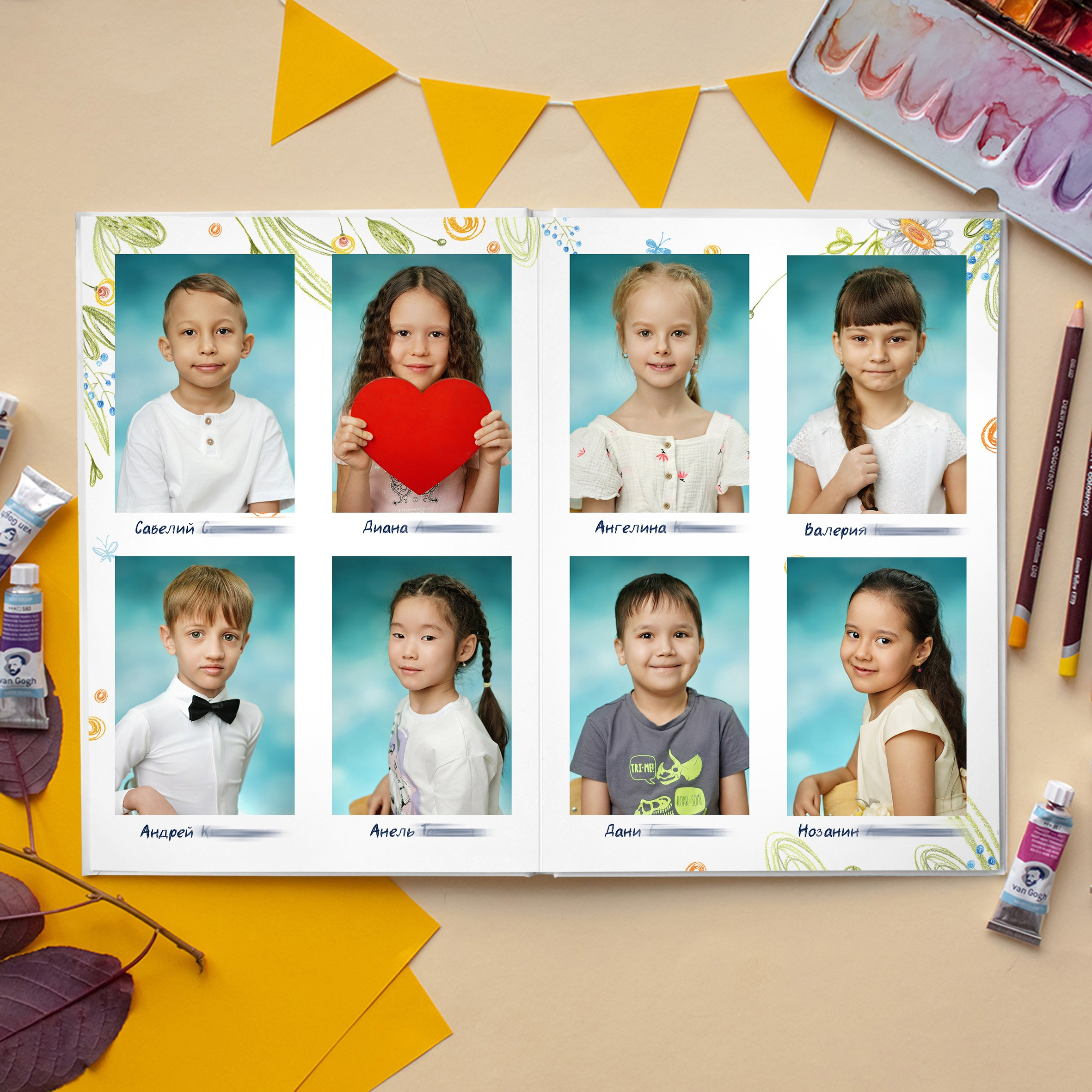 Персональный альбом в детский сад. GOTRA — выпускные альбомы в Тюмени