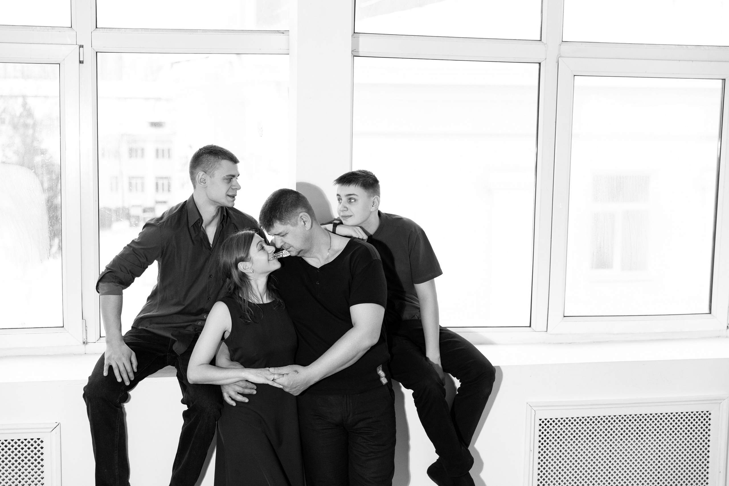 Евгений, Ольга, Данил и Матвей. Семейный фотограф в Екатеринбурге и Красноуфимске Евгения Лягаева