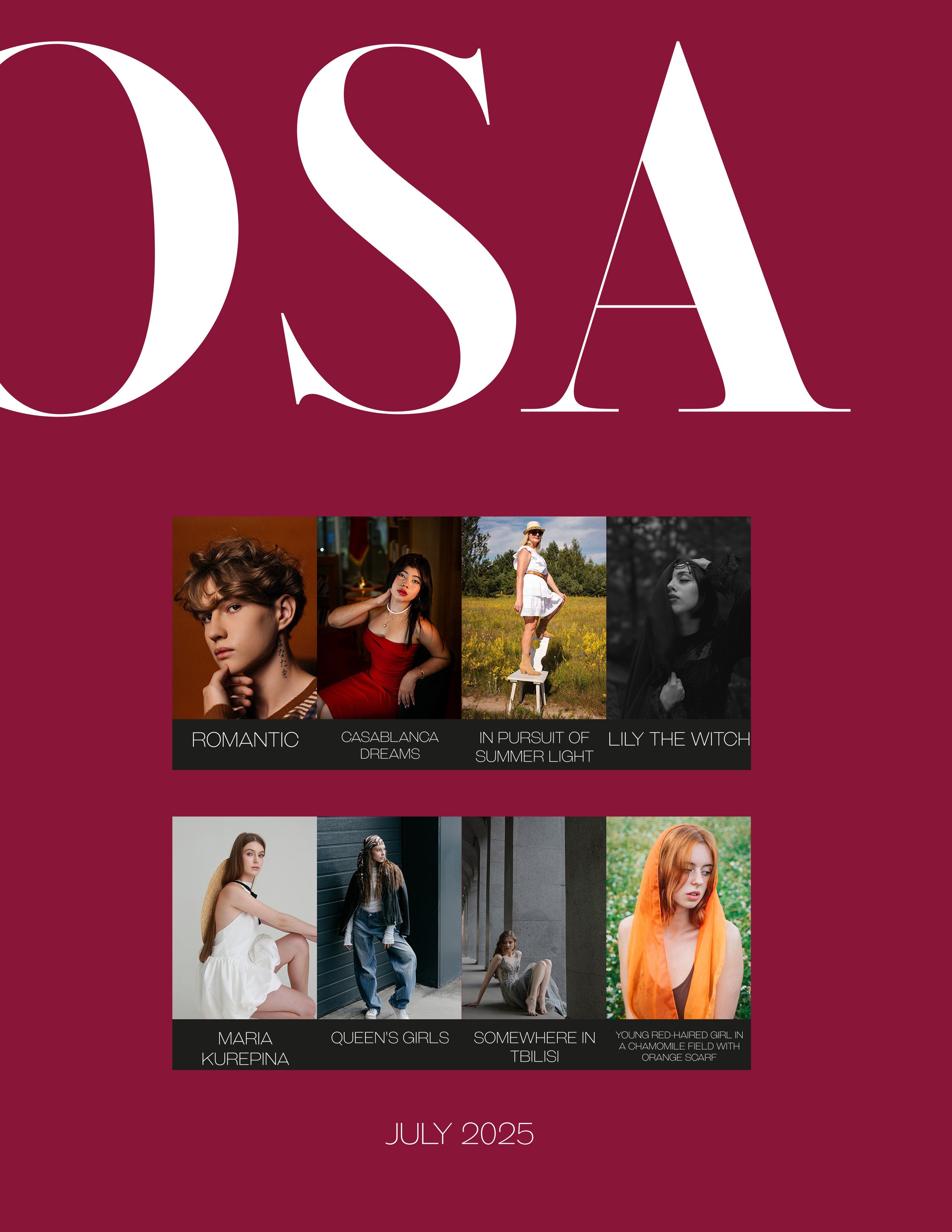 Публикации в журналах. Фотограф Елена Рогашкова