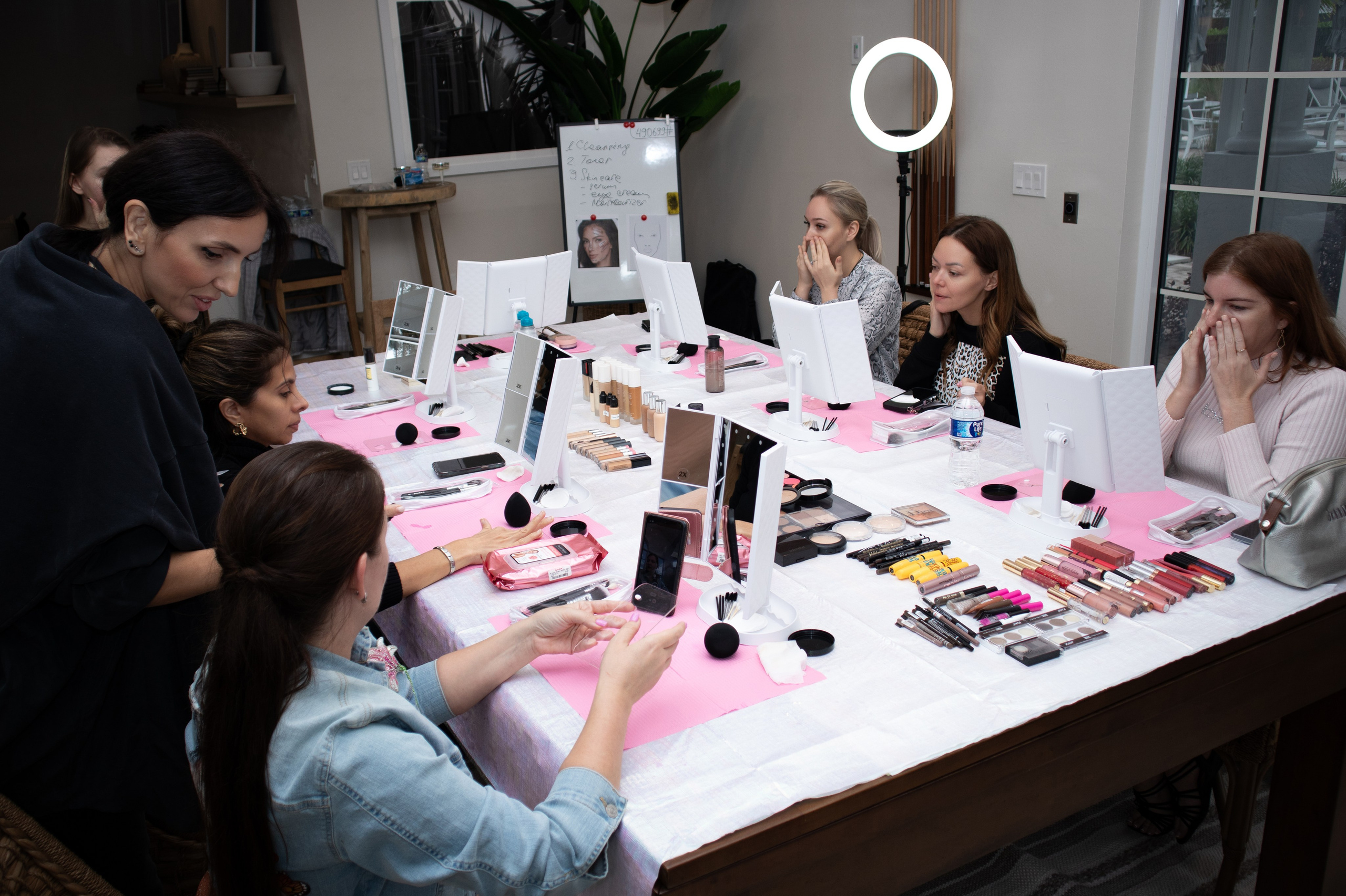 Makeup party in Delray Beach. Delray Beach Photographer