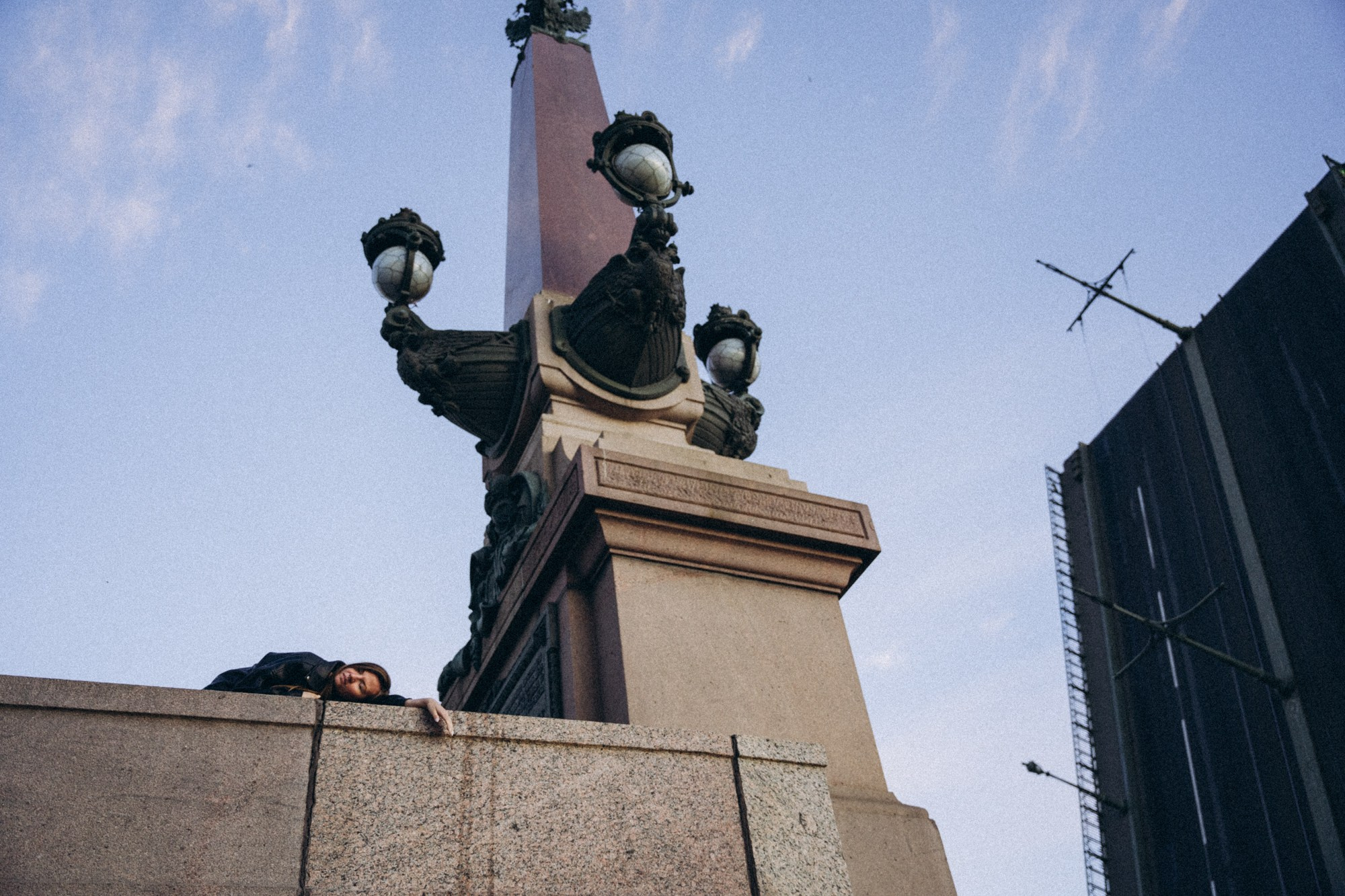 Мерзнуть у Троицкого на рассвете. Даша Яковенко Фотограф Спб