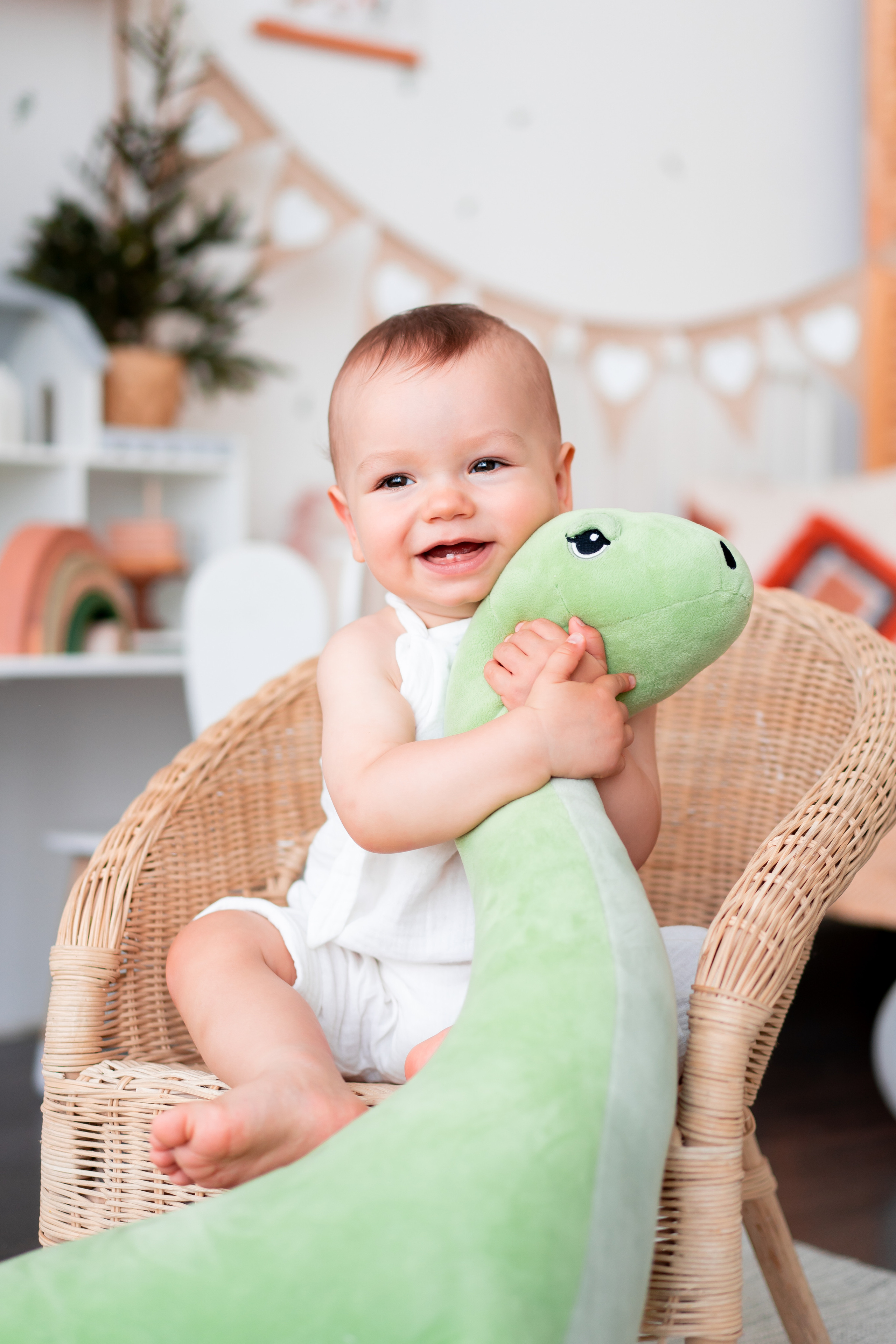 Первый день рождения малыша. Детская, семейная фотостудия в Санкт-Петербурге