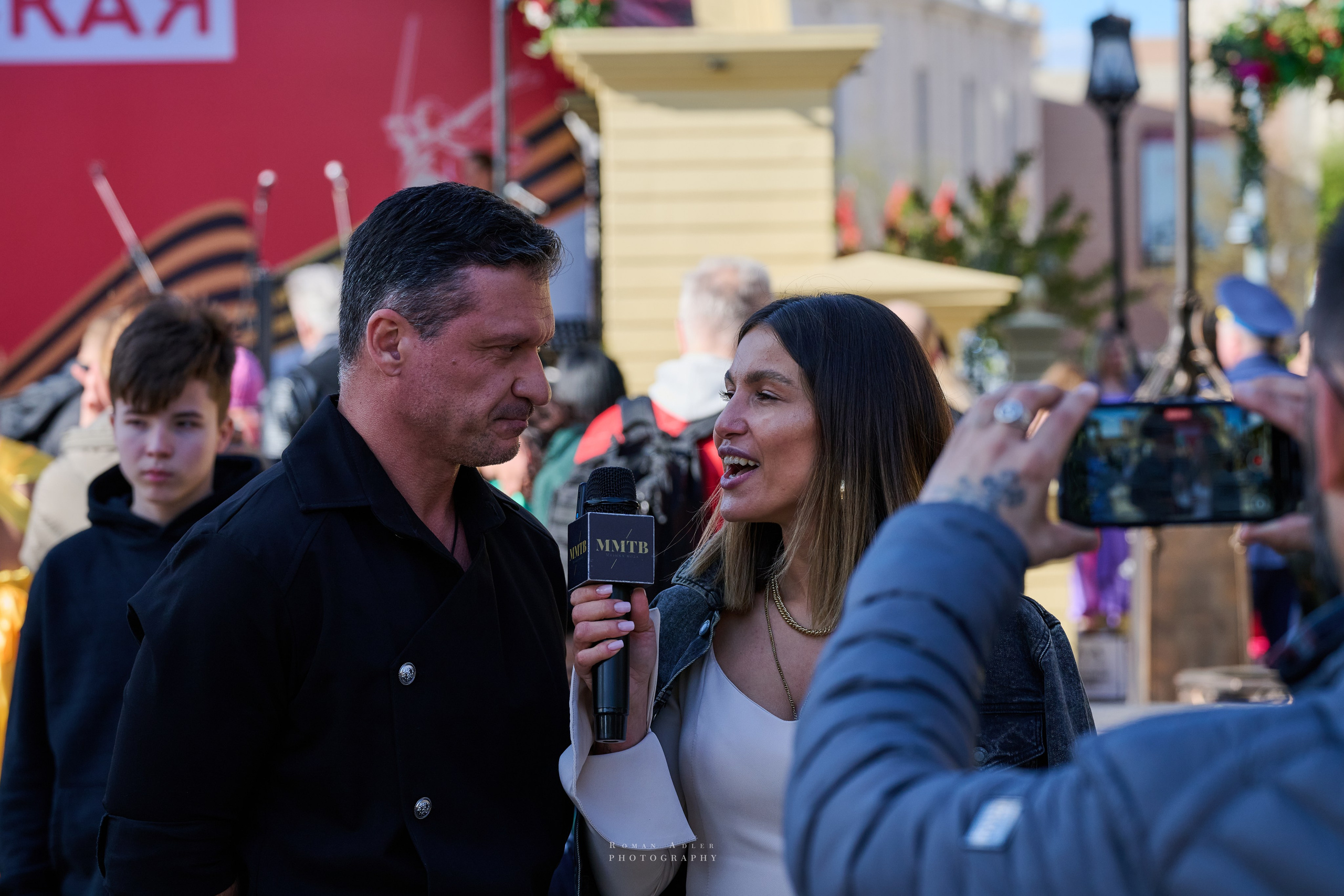 Московская весна Победы. Фотограф Роман Адлер