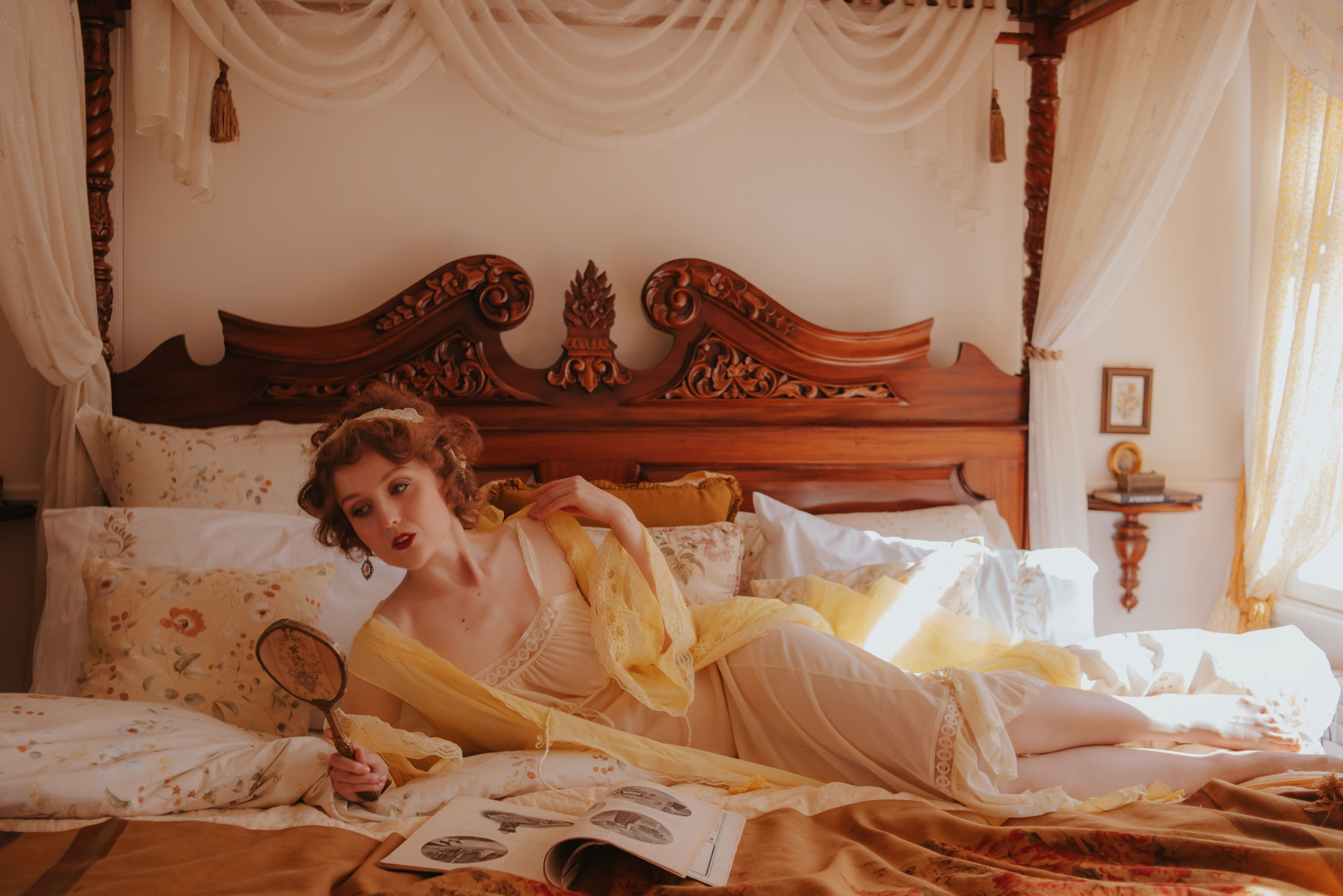 Винтажный будуар. Художественная винтажная фотография