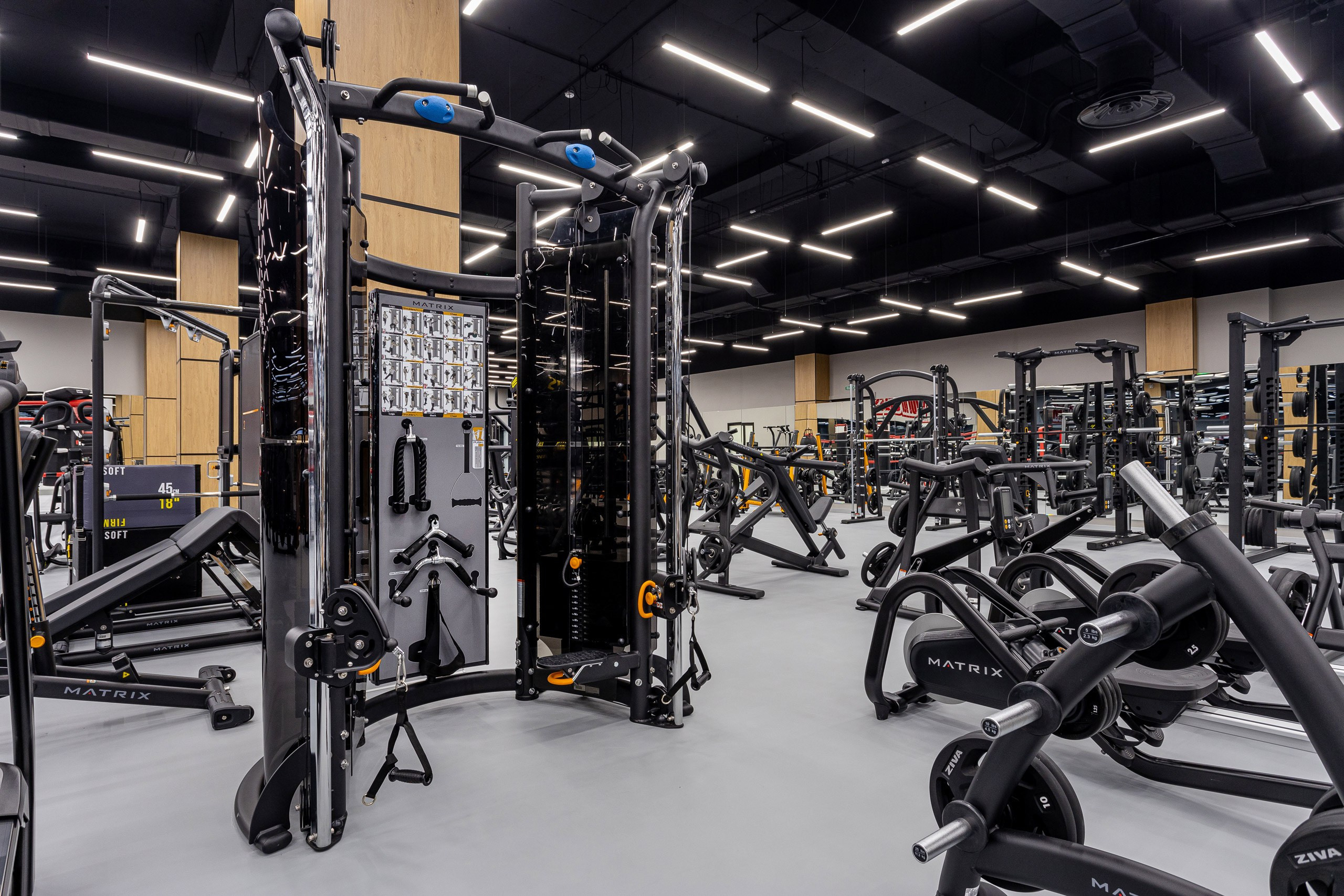 Gym. Interior photographer Vitalii in Portland and Vancouver