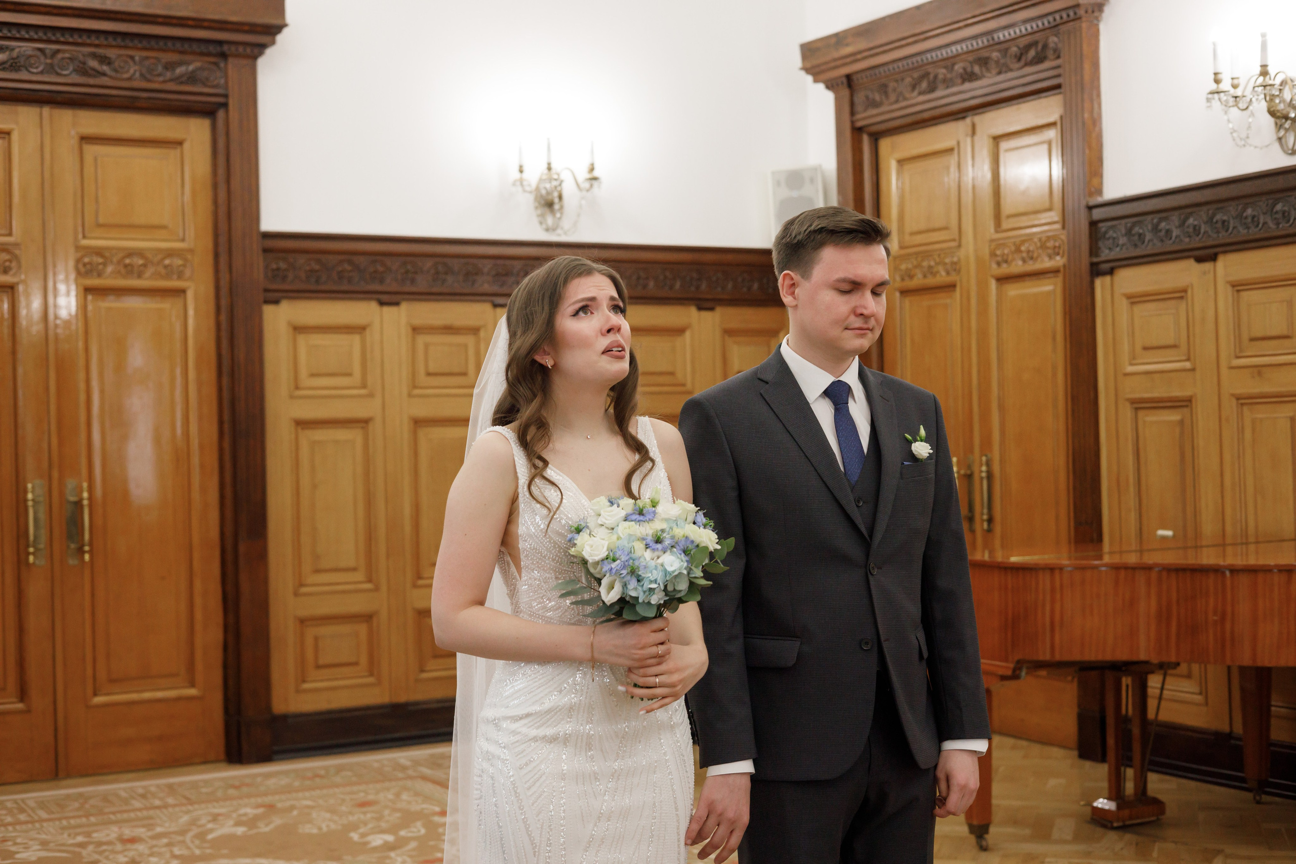 Даша и Дима, Грибоедовский ЗАГС. Свадебный и репортажный фотограф (Москва, Королев и другие)