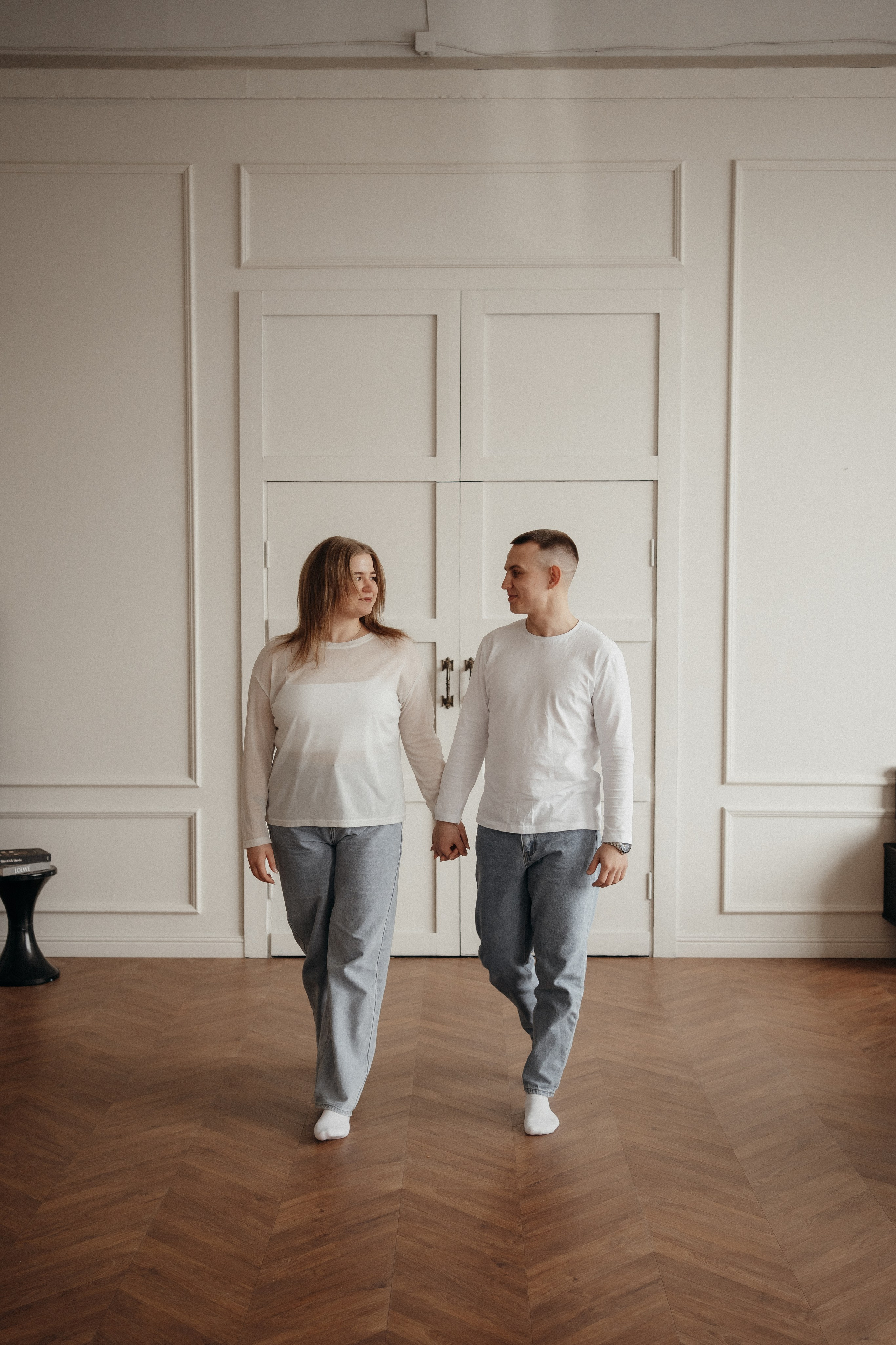 Парная фотосессия в студии в Архангельске. Портретный и свадебный фотограф в Архангельске Елизавета Стрекаловская