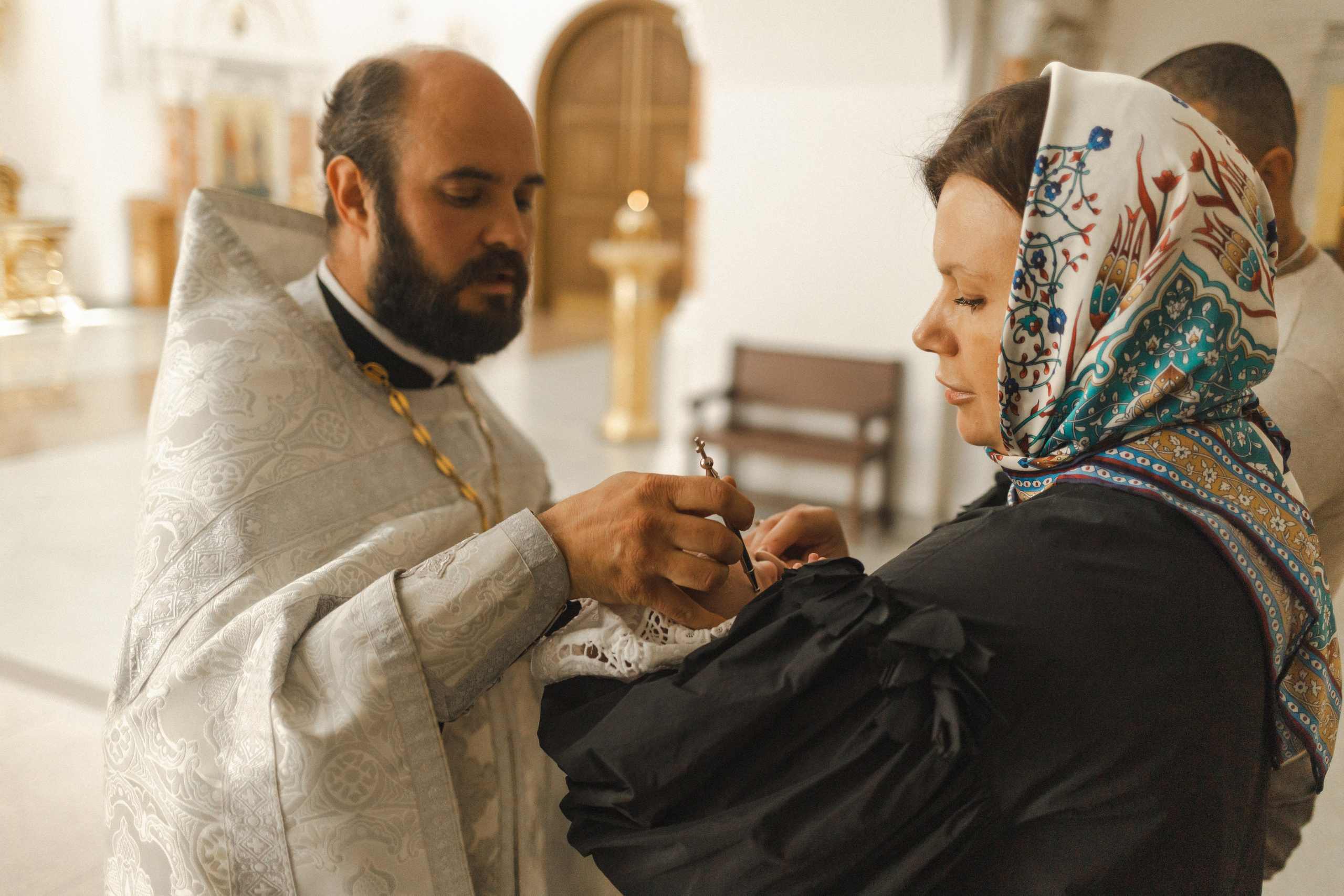 Крещение Стефании. Семейный фотограф в Москве