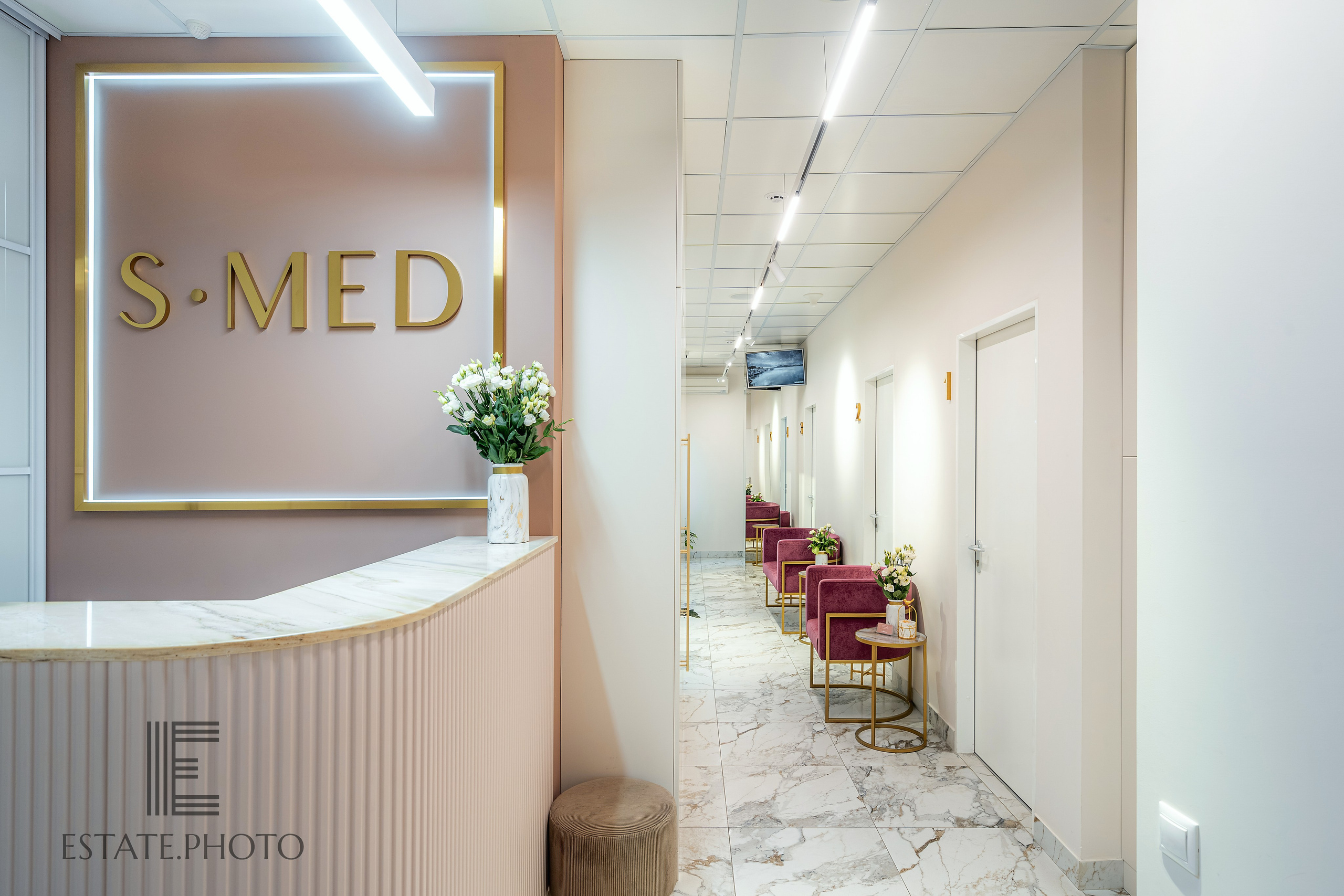 Салоны Красоты. Интерьерный фотограф Москва Татьяна Казакова