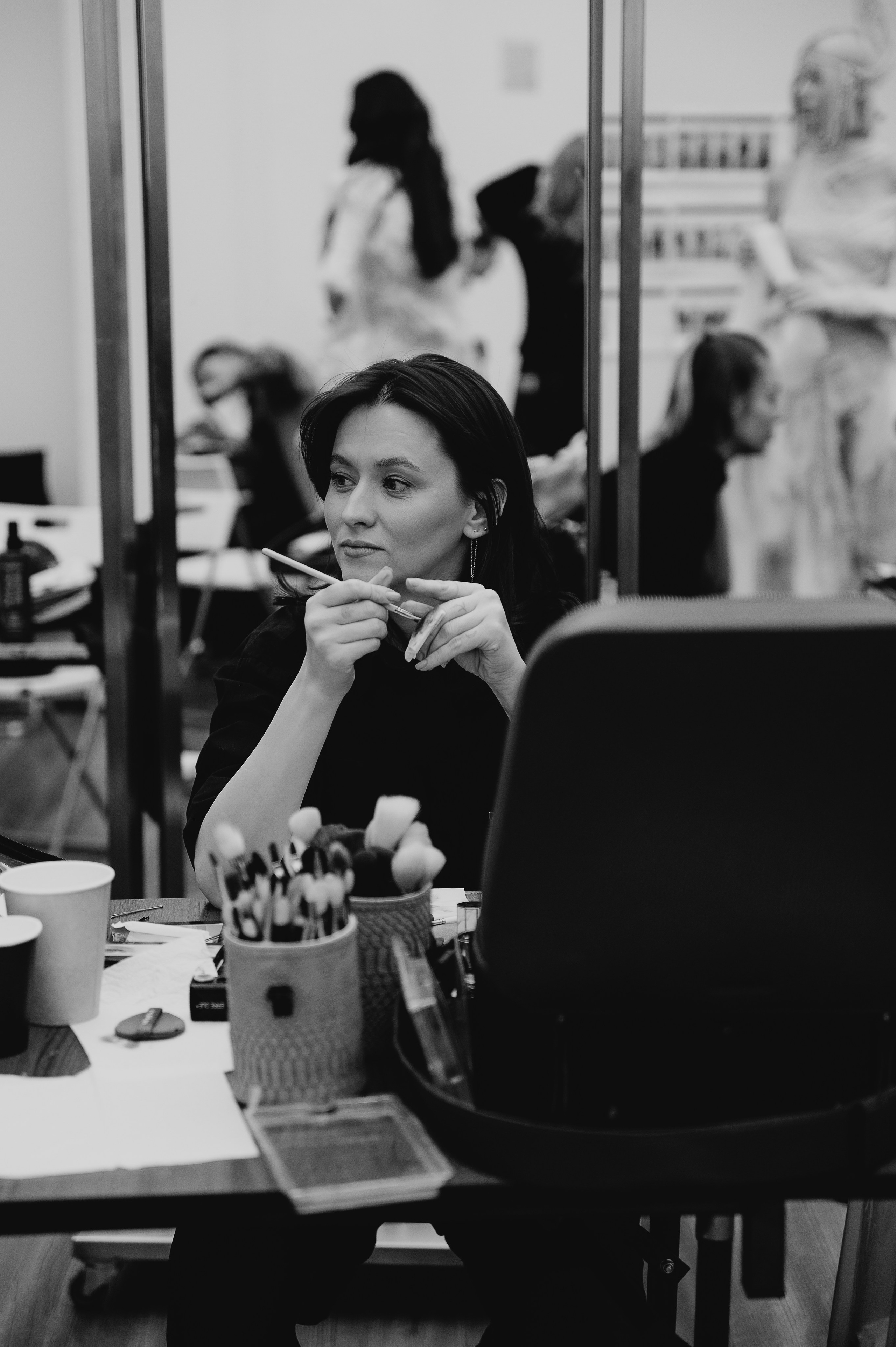 Бекстейдж показа «Новые Имена» собака.ru|ДЛТ. Портретный и репортажный фотограф в Санкт-Петербурге