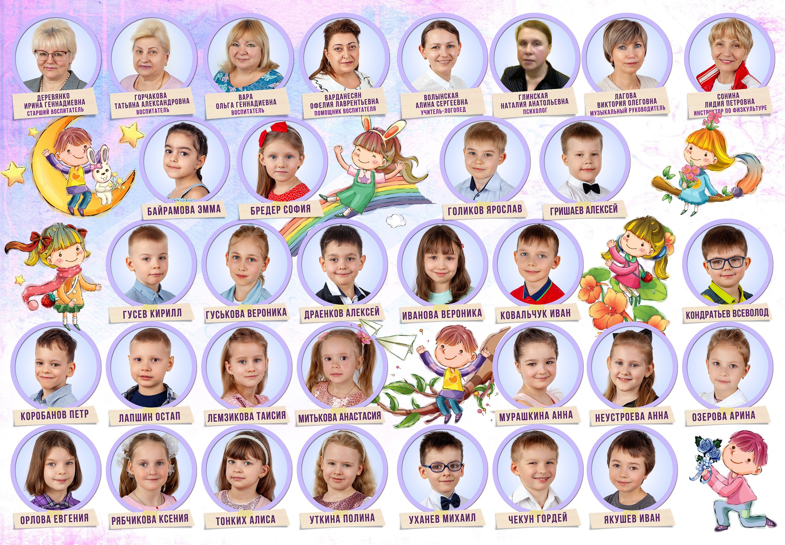 Фантазёры. Альбом выпускника детского сада. Съёмка выпускного в детском саду