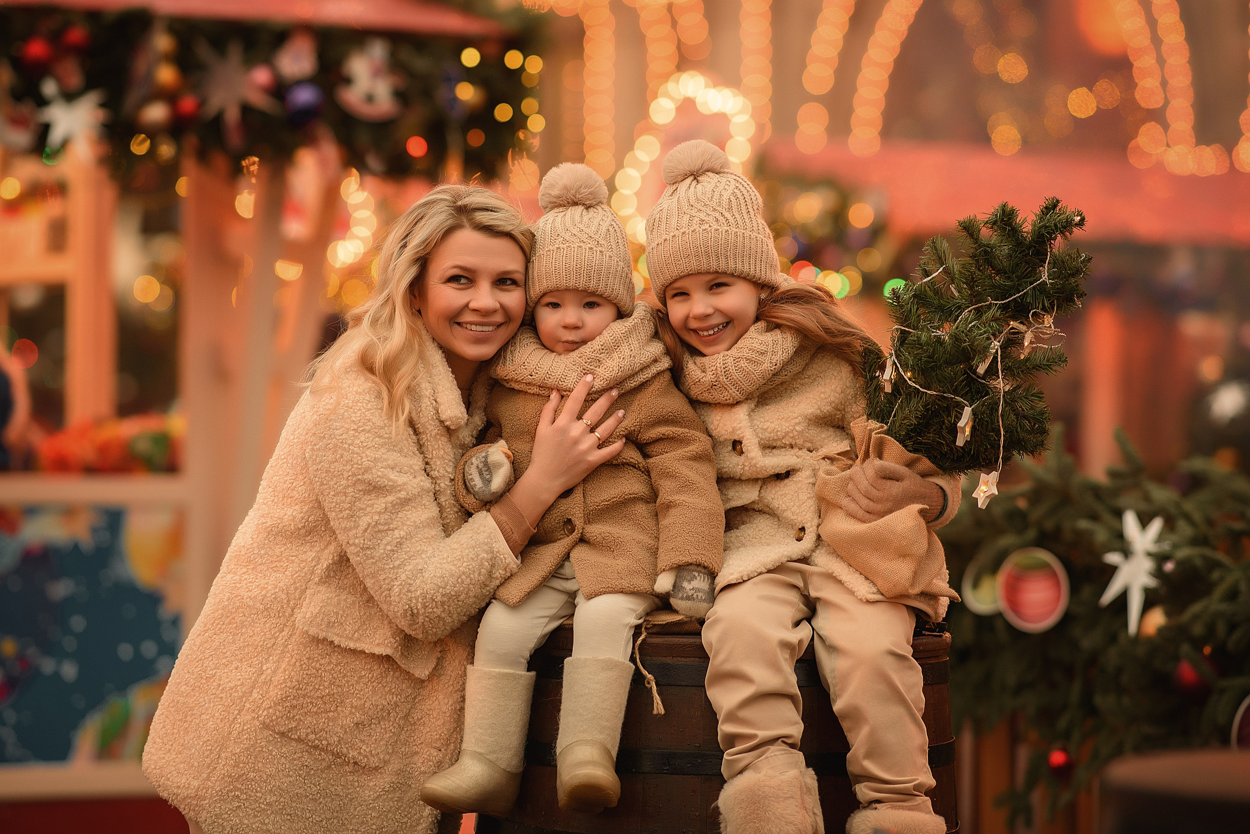 Фотосессия на улице зимой. Женский фотограф в Москве Богдашкина Динара
