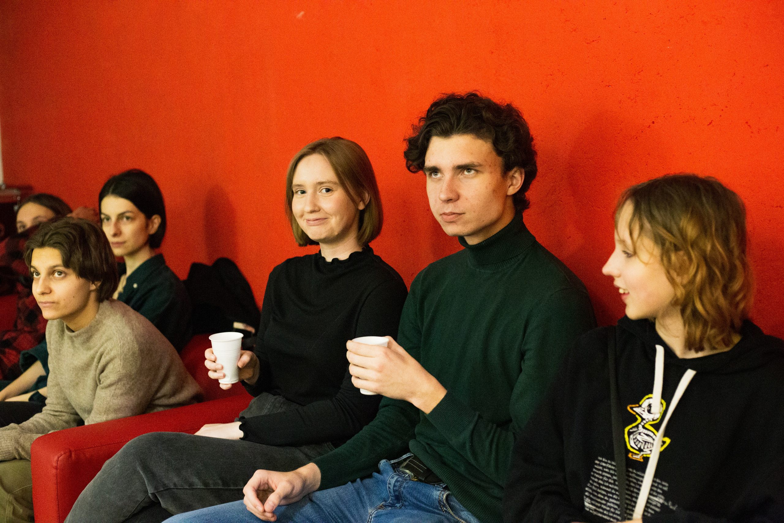 Мастер-класс в школе (барабан). Портретный фотограф в Москве Афанасьева Вера